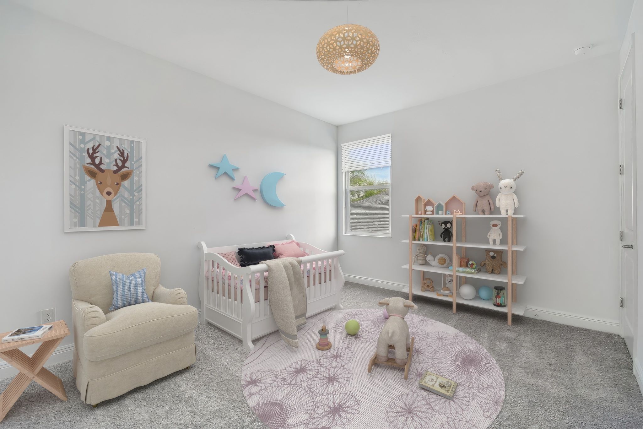 Jupiter new construction home plan 2-story bedroom 2 by William Ryan Homes Tampa