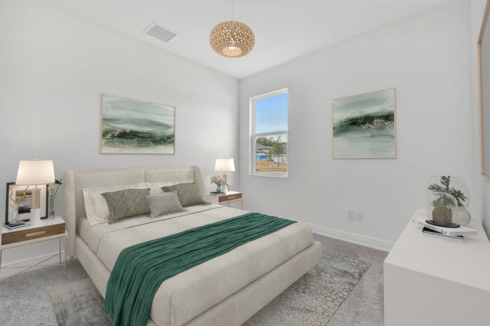 Jupiter new construction home plan 2-story plan bedroom 5 by William Ryan Homes Tampa