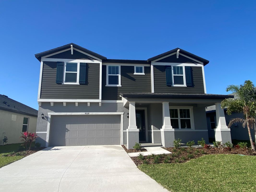 Juniper new construction home plan by William Ryan Homes Tampa