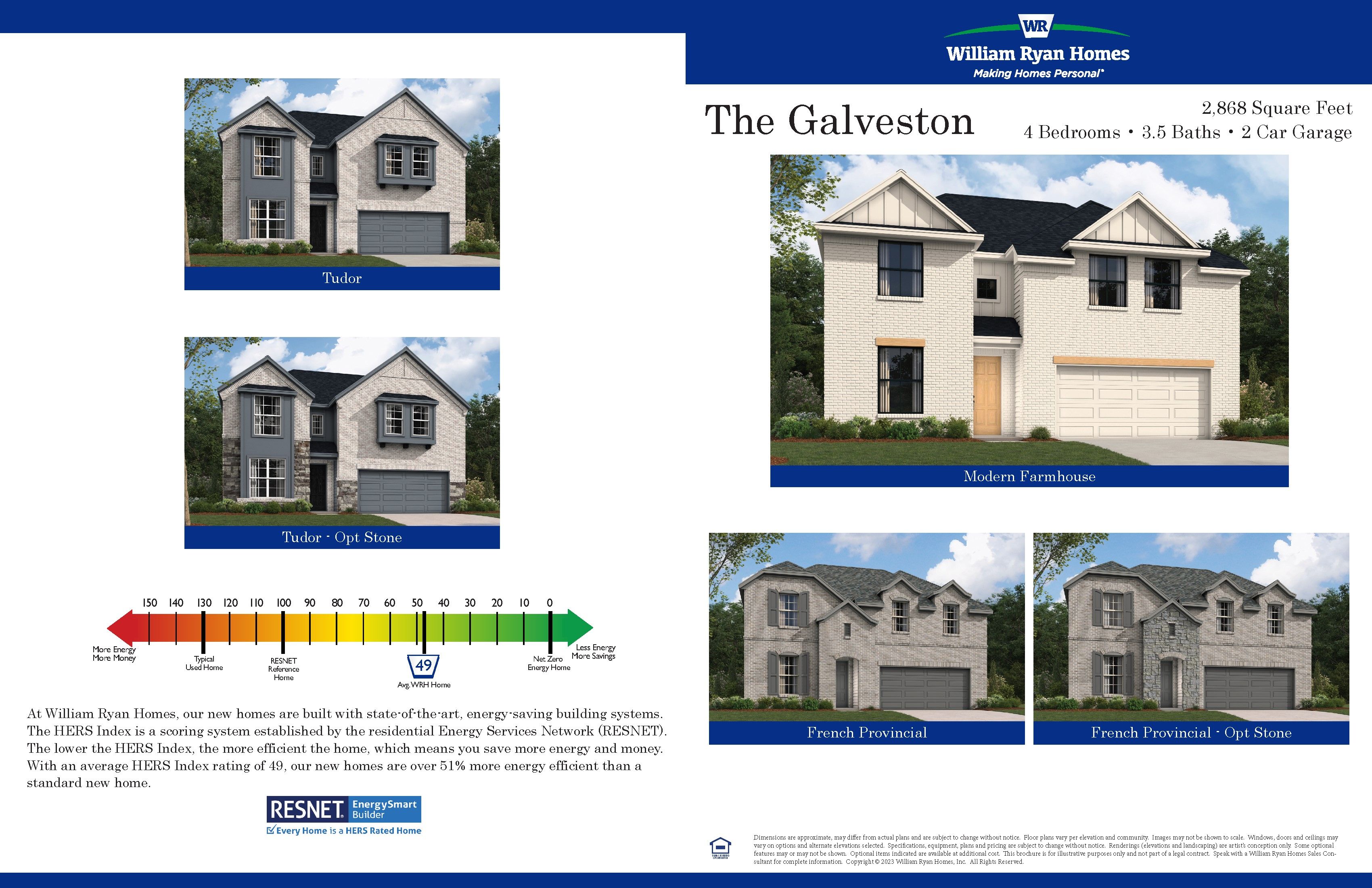 New home construction Dallas - William Ryan Homes - for sale