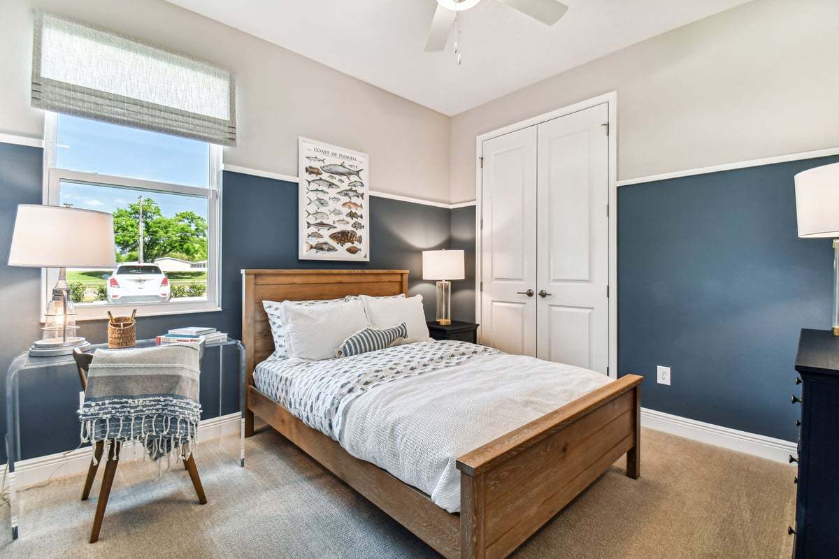 Charlotte new construction home plan third bedroom by William Ryan Homes Tampa
