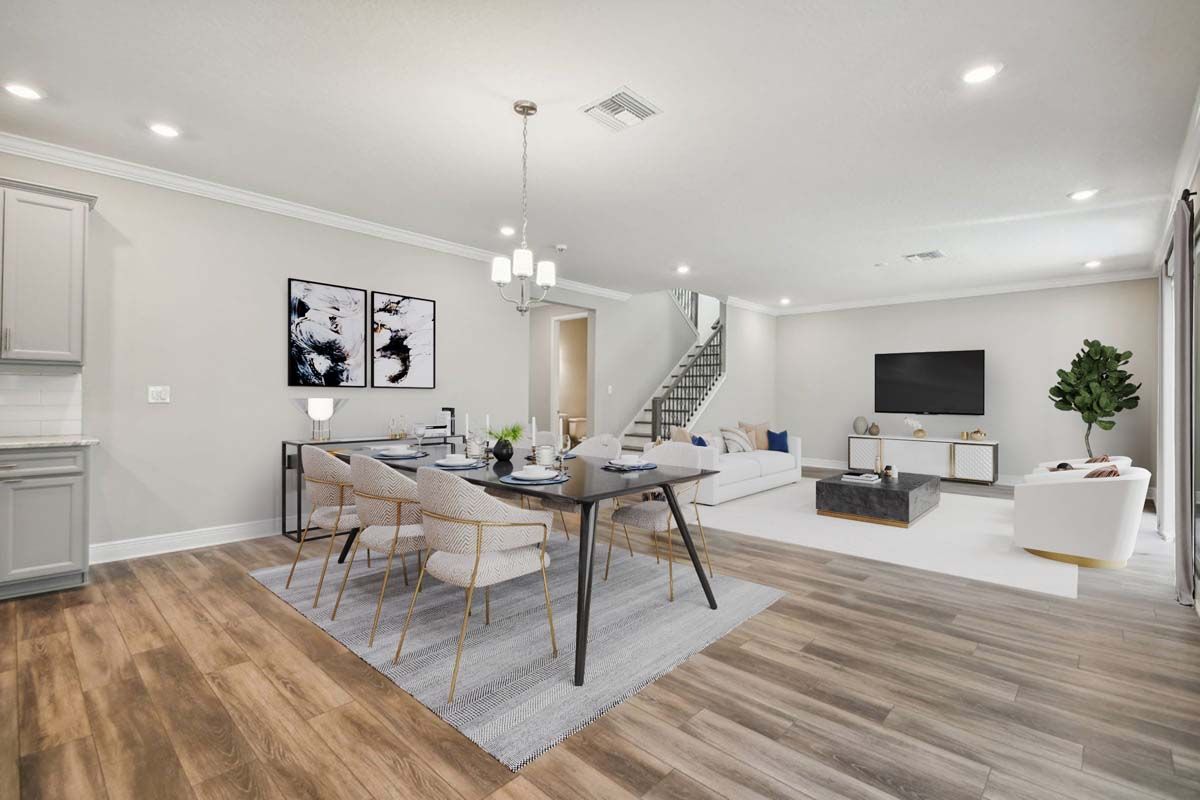 Sawgrass new construction home plan open-concept plans by William Ryan Homes Tampa