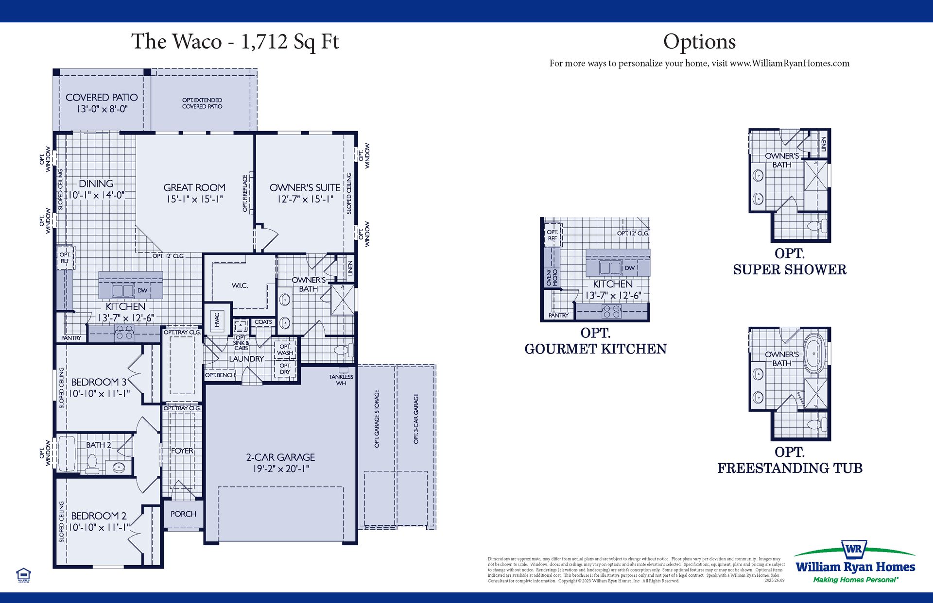 New home construction Dallas - William Ryan Homes - for sale