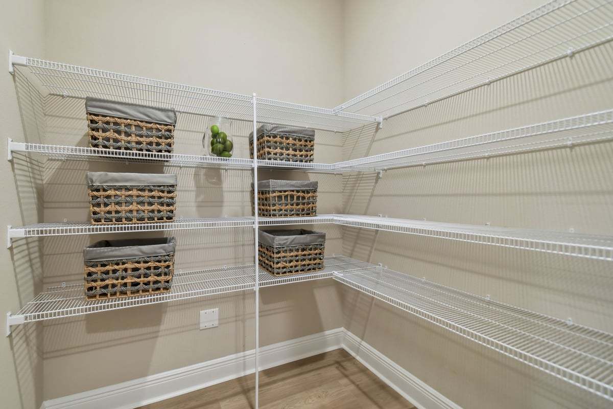 Sebastian new construction home plan spacious kitchen pantry by William Ryan Homes Tampa