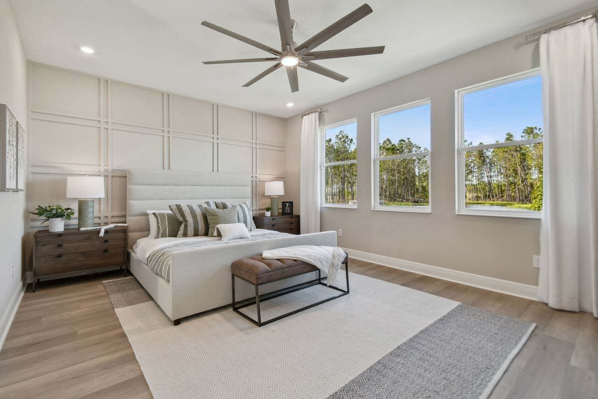 Sebastian new construction home plan first floor owner's retreat by William Ryan Homes Tampa