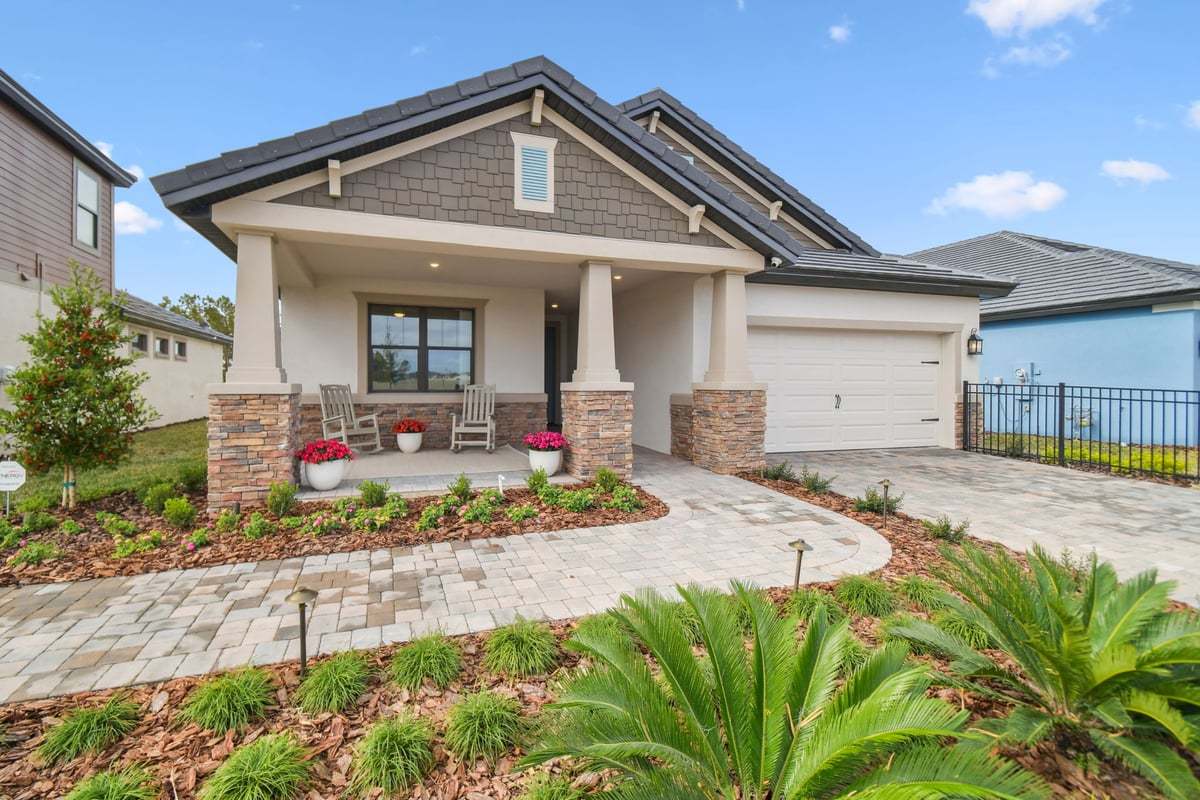Sweetwater new construction home plan in Zephyrhills, FL at Two Rivers by William Ryan Homes Tampa