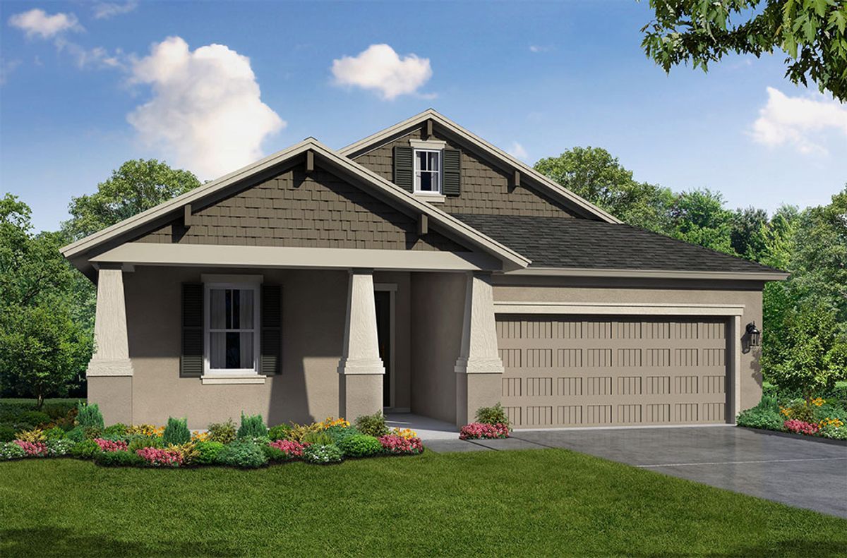 Juno new construction home plan at Southern Hills in Brooksville, FL by William Ryan Homes Tampa