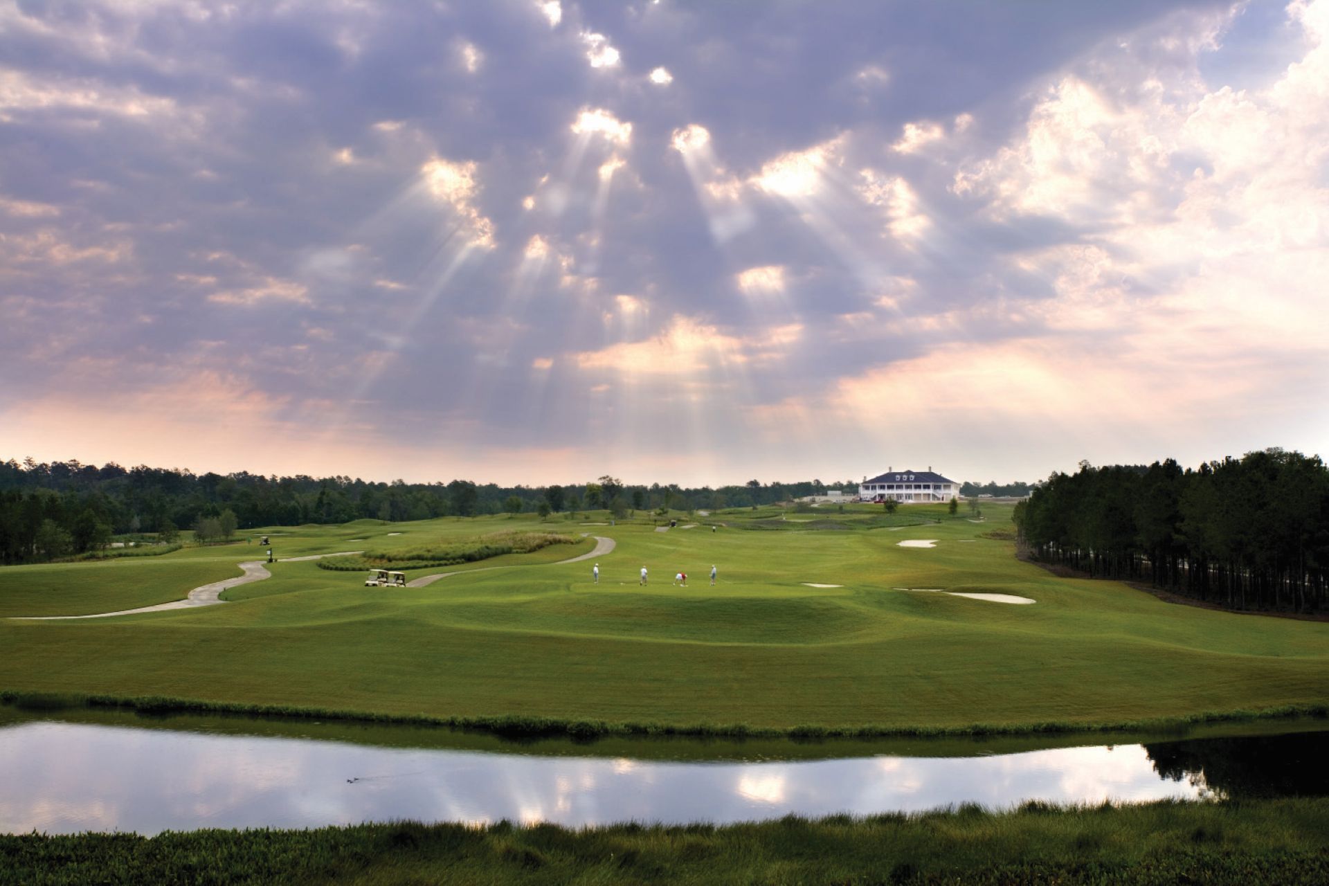Southern Hills golf community clubhouse in Brooksville, FL William Ryan Homes Tampa