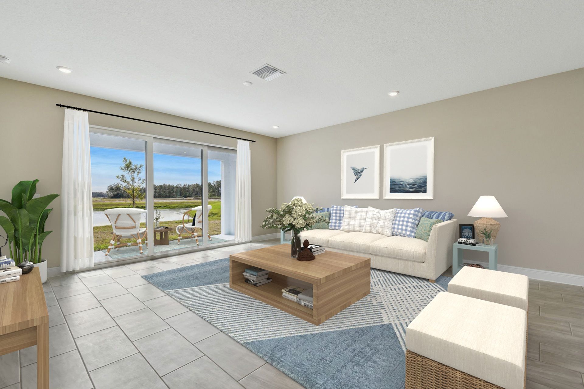 Solana new construction home plan at Southern Hills in Brooksville, FL by William Ryan Homes Tampa