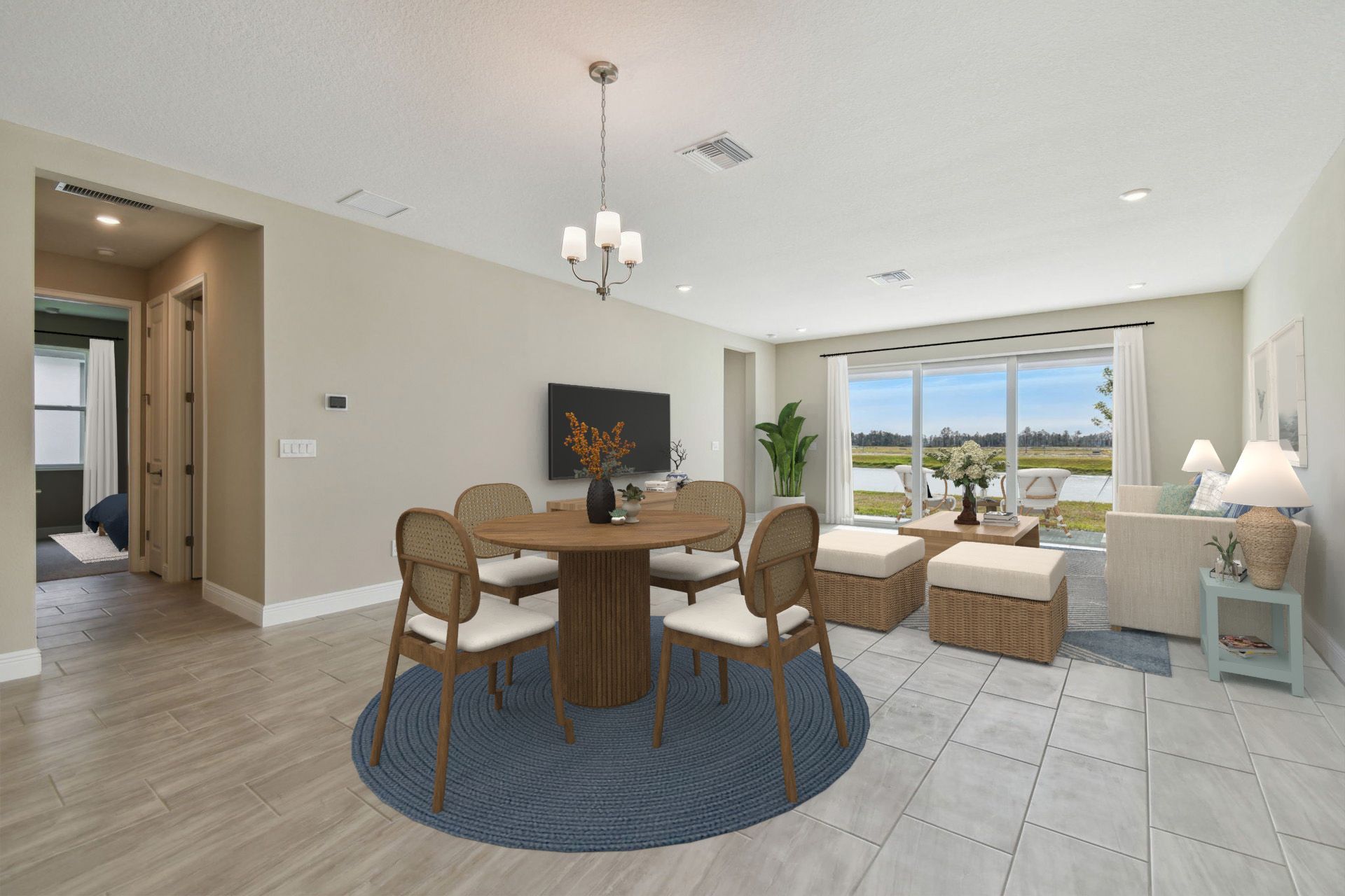 Solana new construction home plan at Southern Hills in Brooksville, FL by William Ryan Homes Tampa