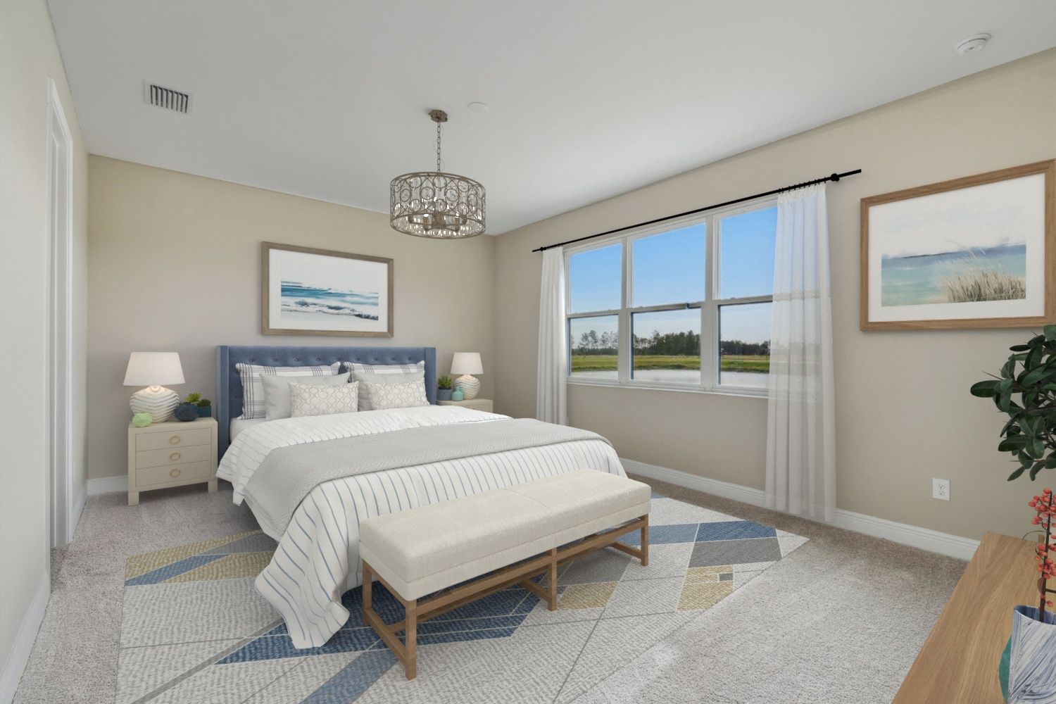 Solana new construction home plan at Southern Hills in Brooksville, FL by William Ryan Homes Tampa