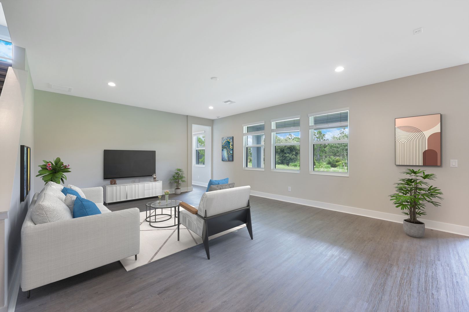 Jupiter new construction home plan at Two Rivers near Wesley Chapel, FL by William Ryan Homes Tampa