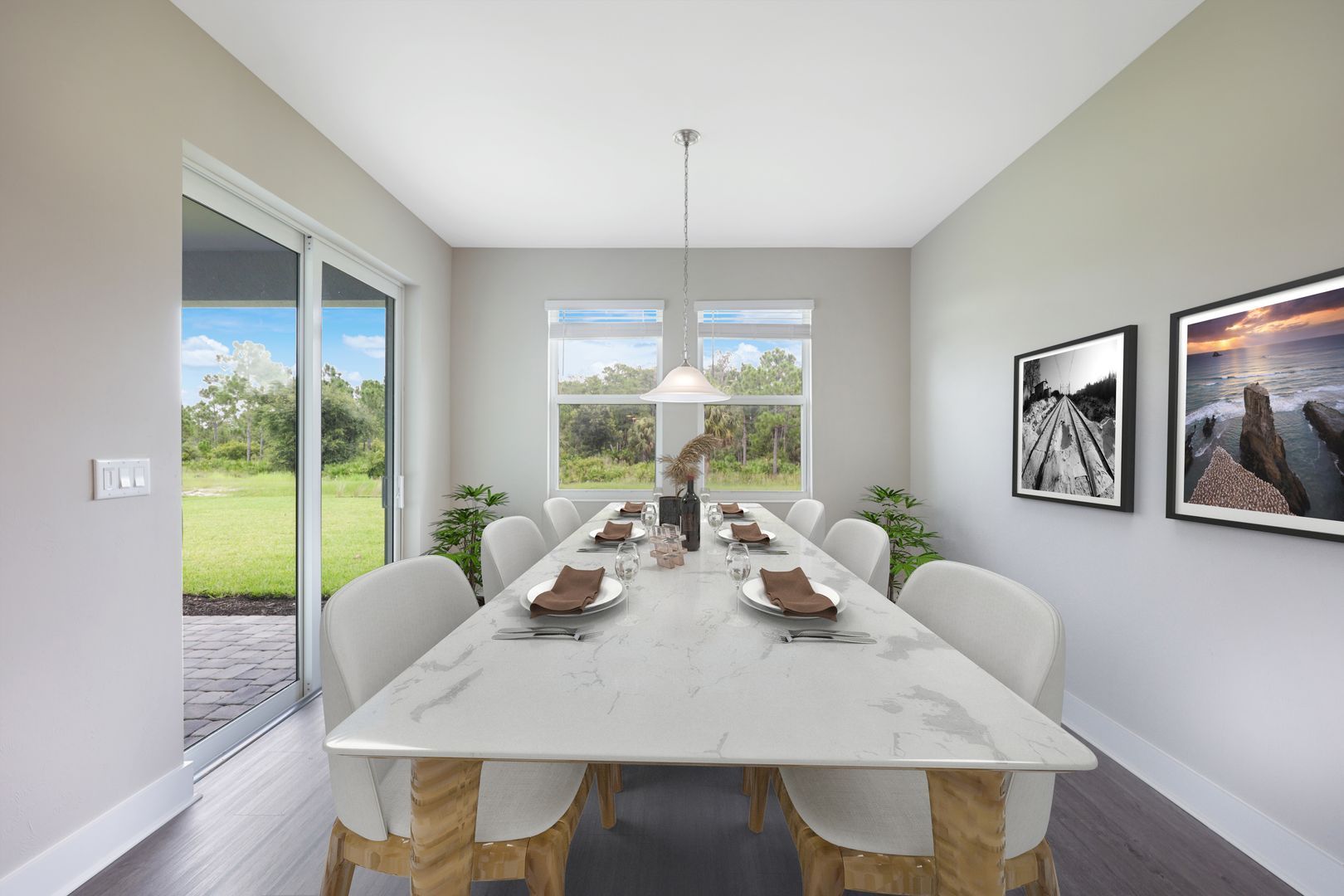 Jupiter new construction home plan at Two Rivers near Wesley Chapel, FL by William Ryan Homes Tampa