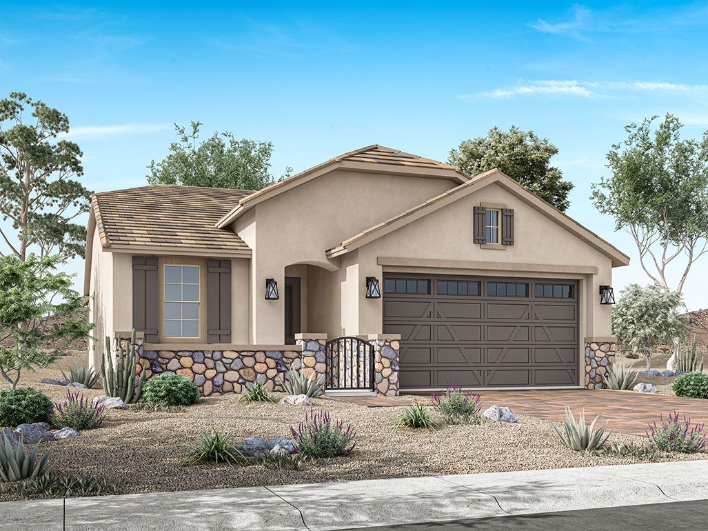 oakmont floor plan rendering new homes for sale fairways in victory at verrado buckeye az william ryan