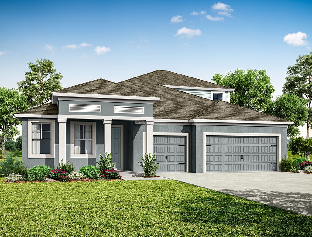 Charlotte new construction home plan by William Ryan Homes Tampa