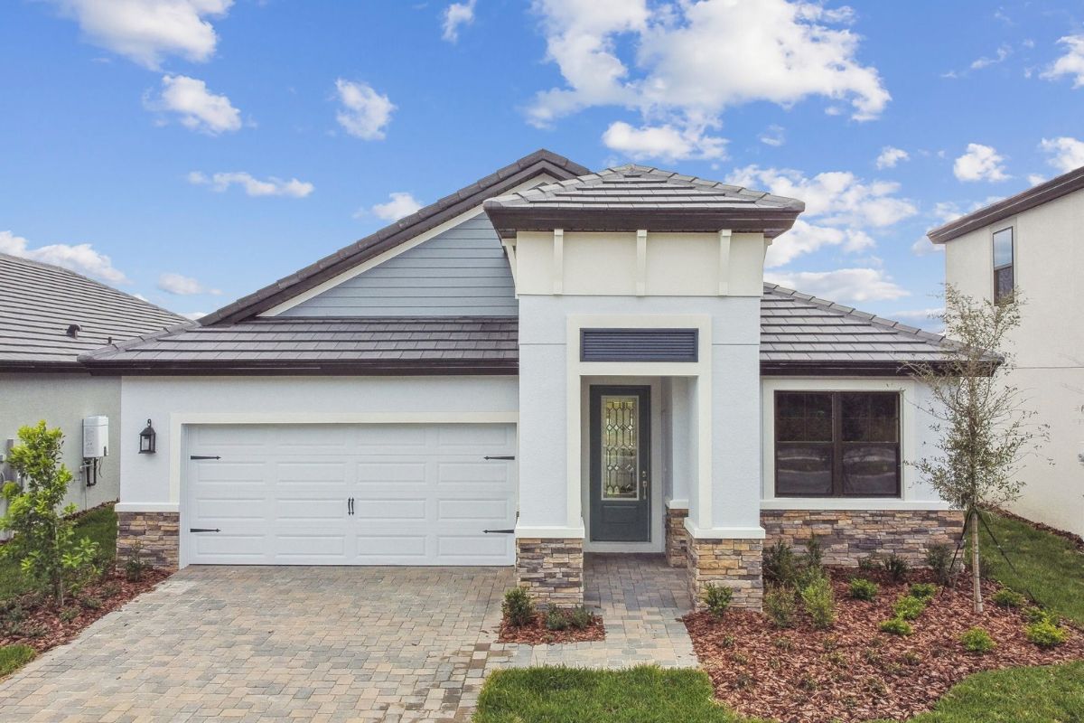 Solana new construction home plan in Seffner, FL at Myers Estates by William Ryan Homes Tampa