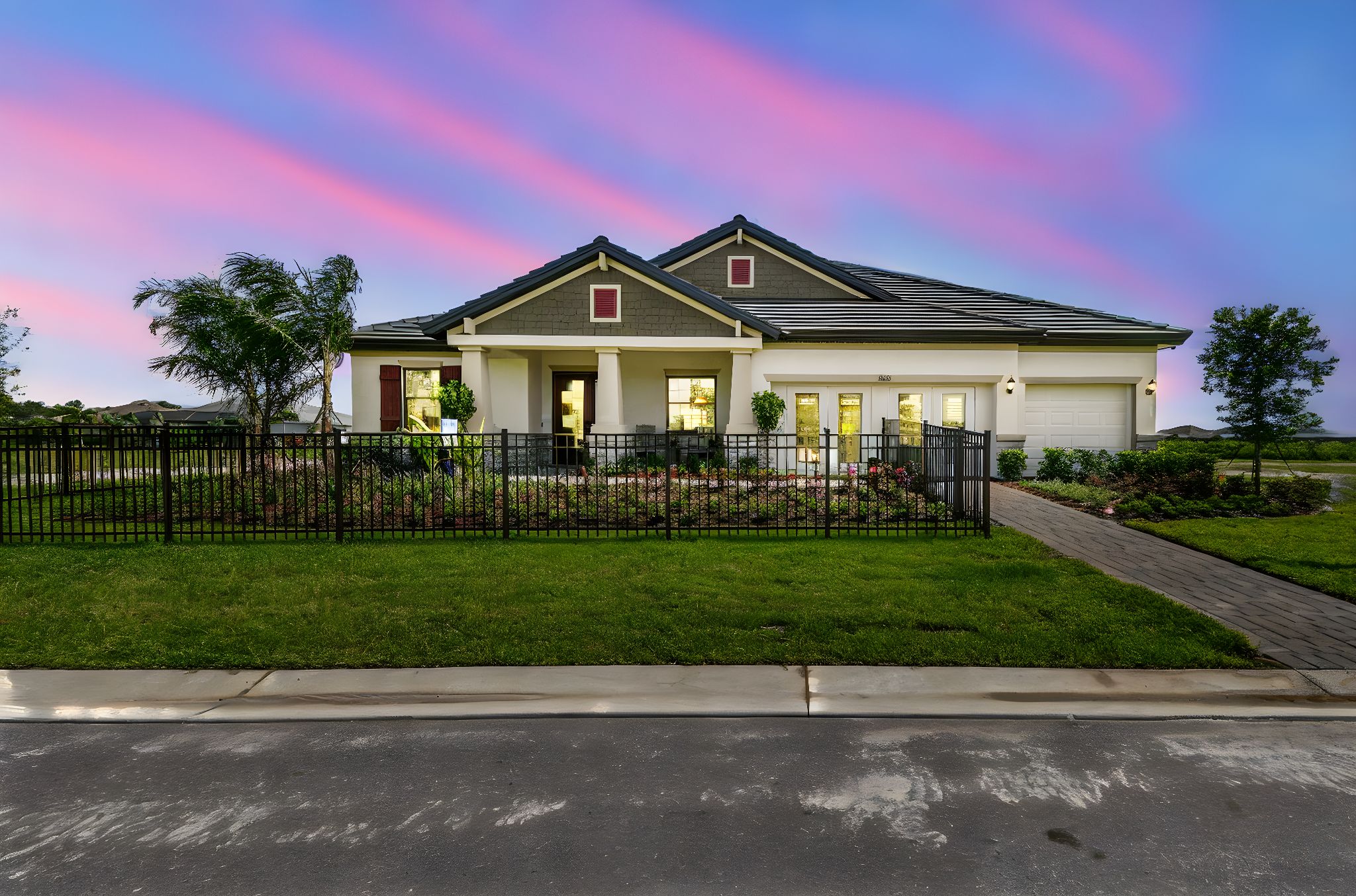 Joyce craftsman elevation by William Ryan Homes