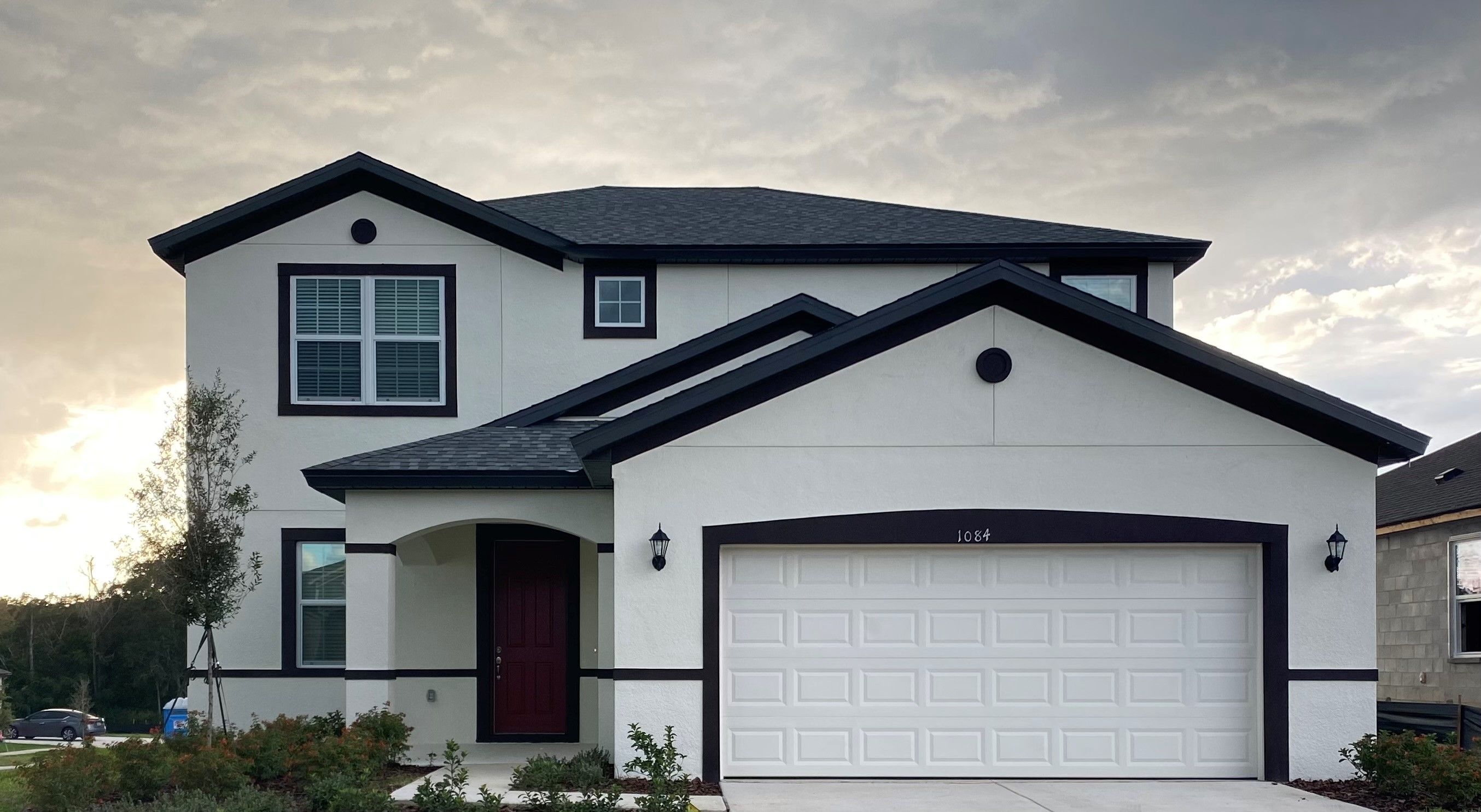 2 car garage