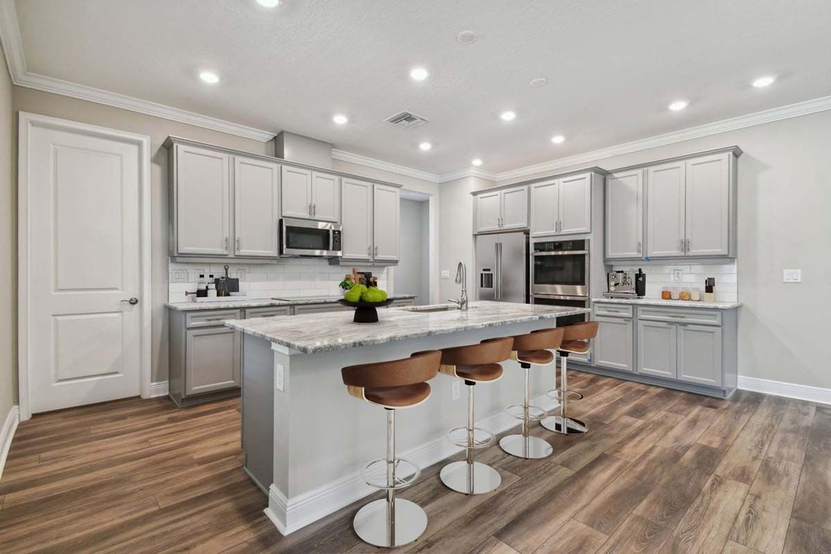 Sawgrass new construction home plan large kitchens by William Ryan Homes 