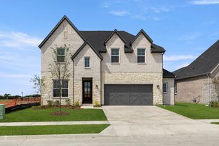 The Galveston II - Ten Mile Creek: Celina, Texas - William Ryan Homes