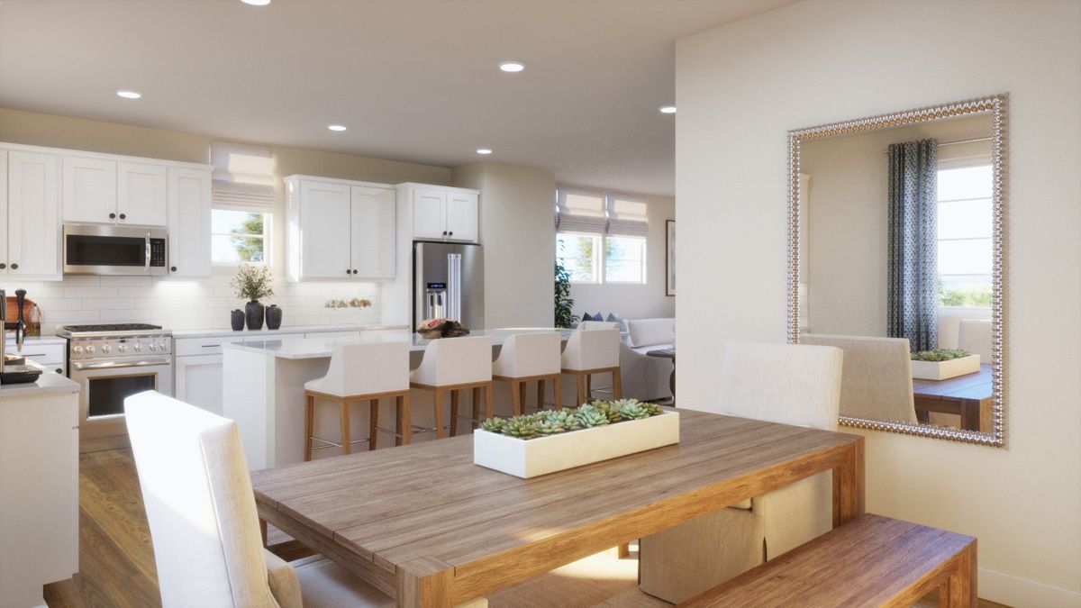 Plan C Dining - Kitchen