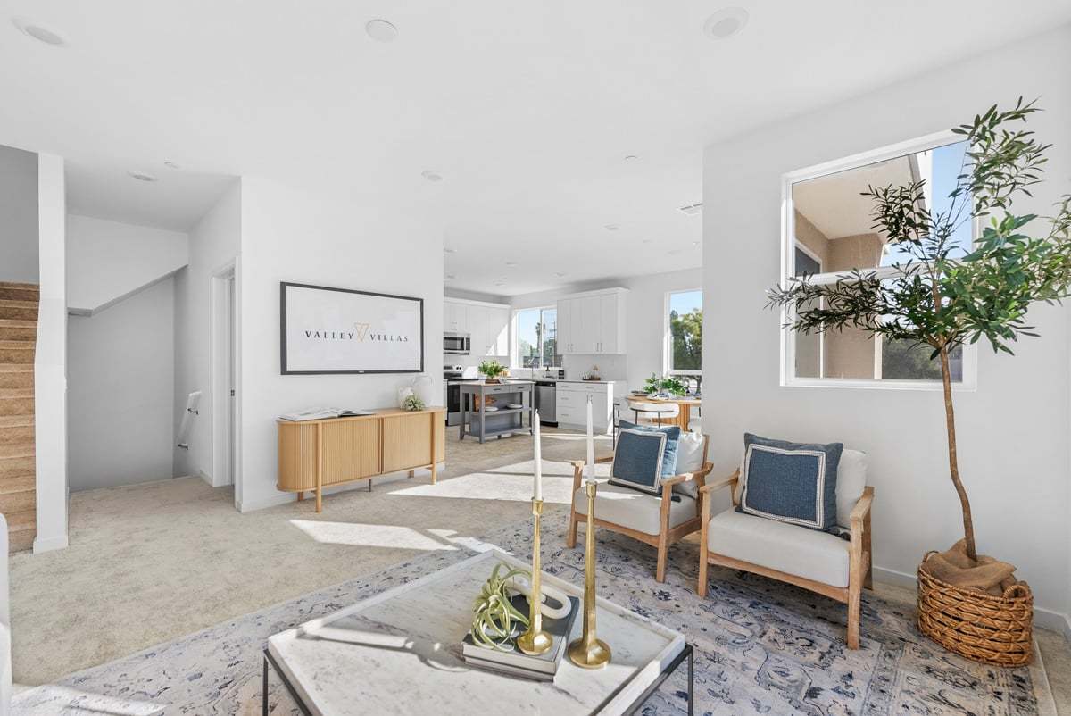Valley Villas Plan 3 Family Room