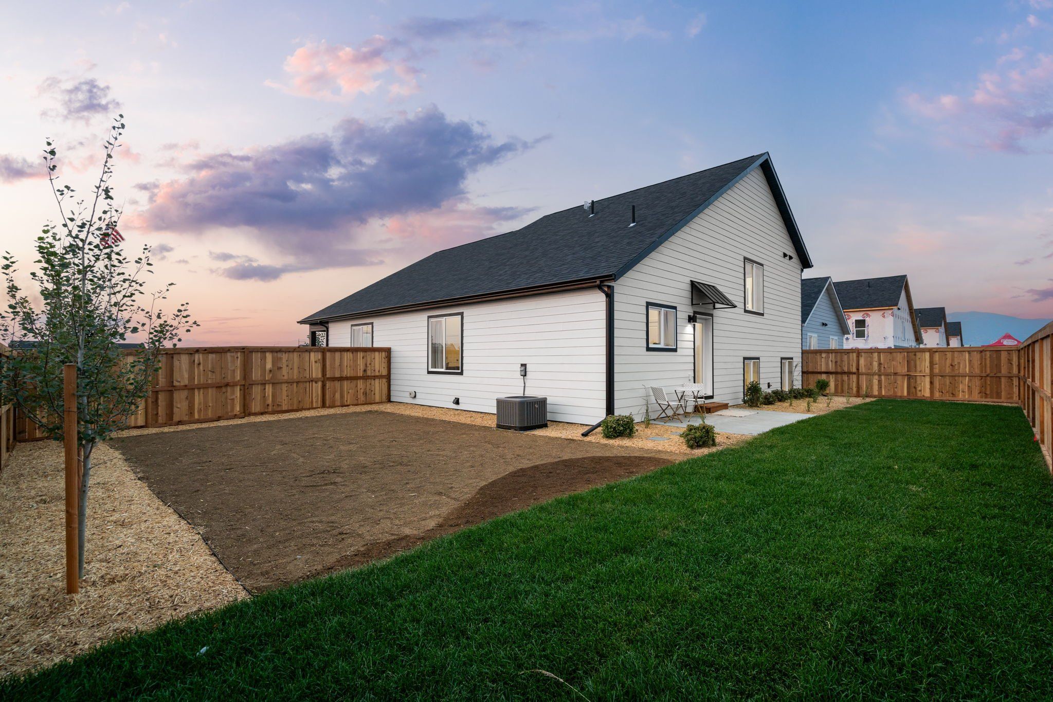 Birch Side- Backyard