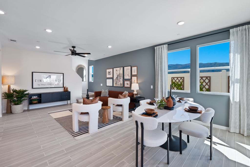 Saguaro Plan 1 - Dining and Family Room