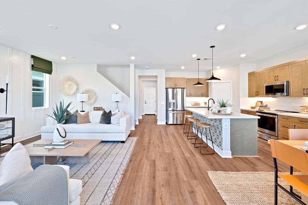 Saguaro Plan 3 Family Room/ Kitchen