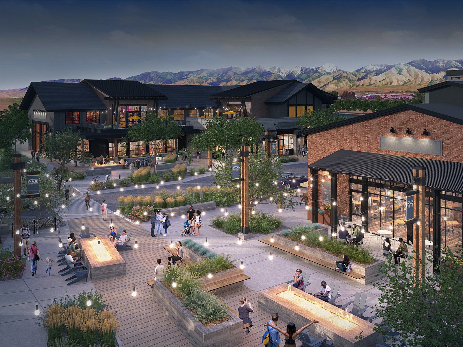 Future Restaurants and Walkable Streetscapes