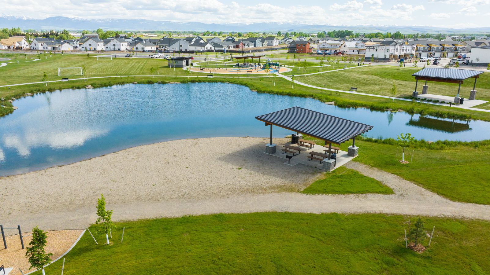 Swimming pond with Gazebo