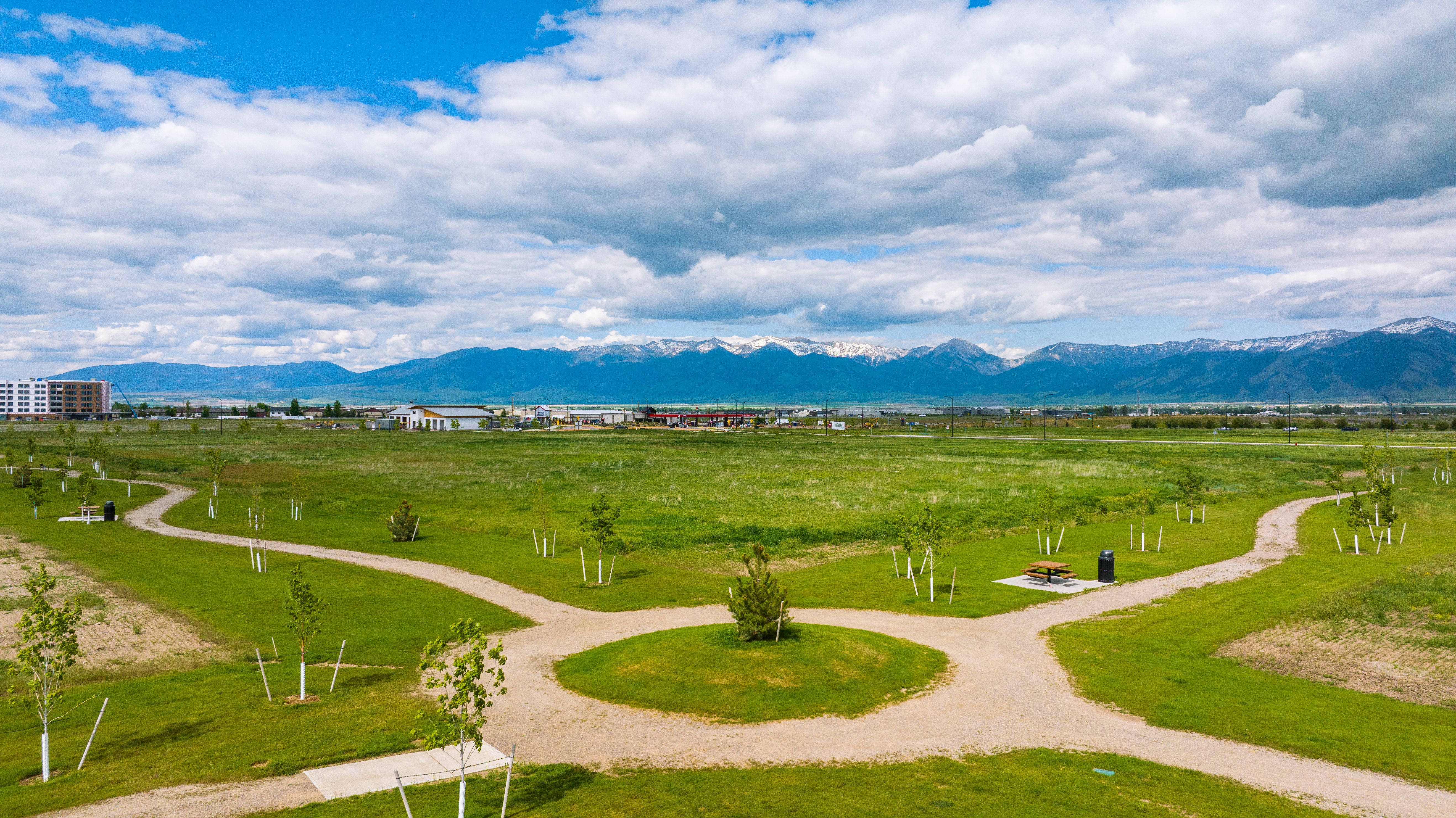 Walking trails throughout