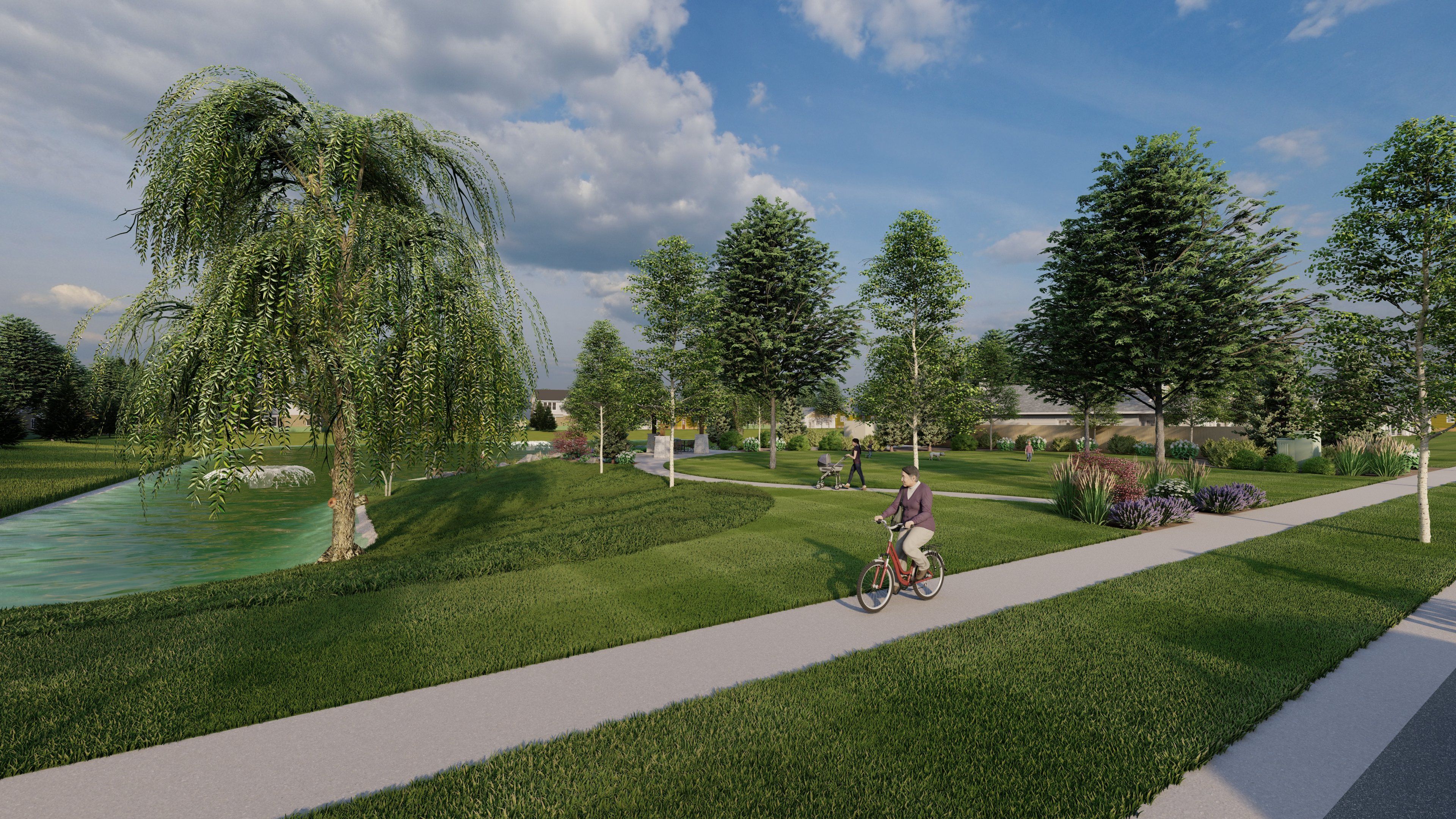 Biking Paths and Canal