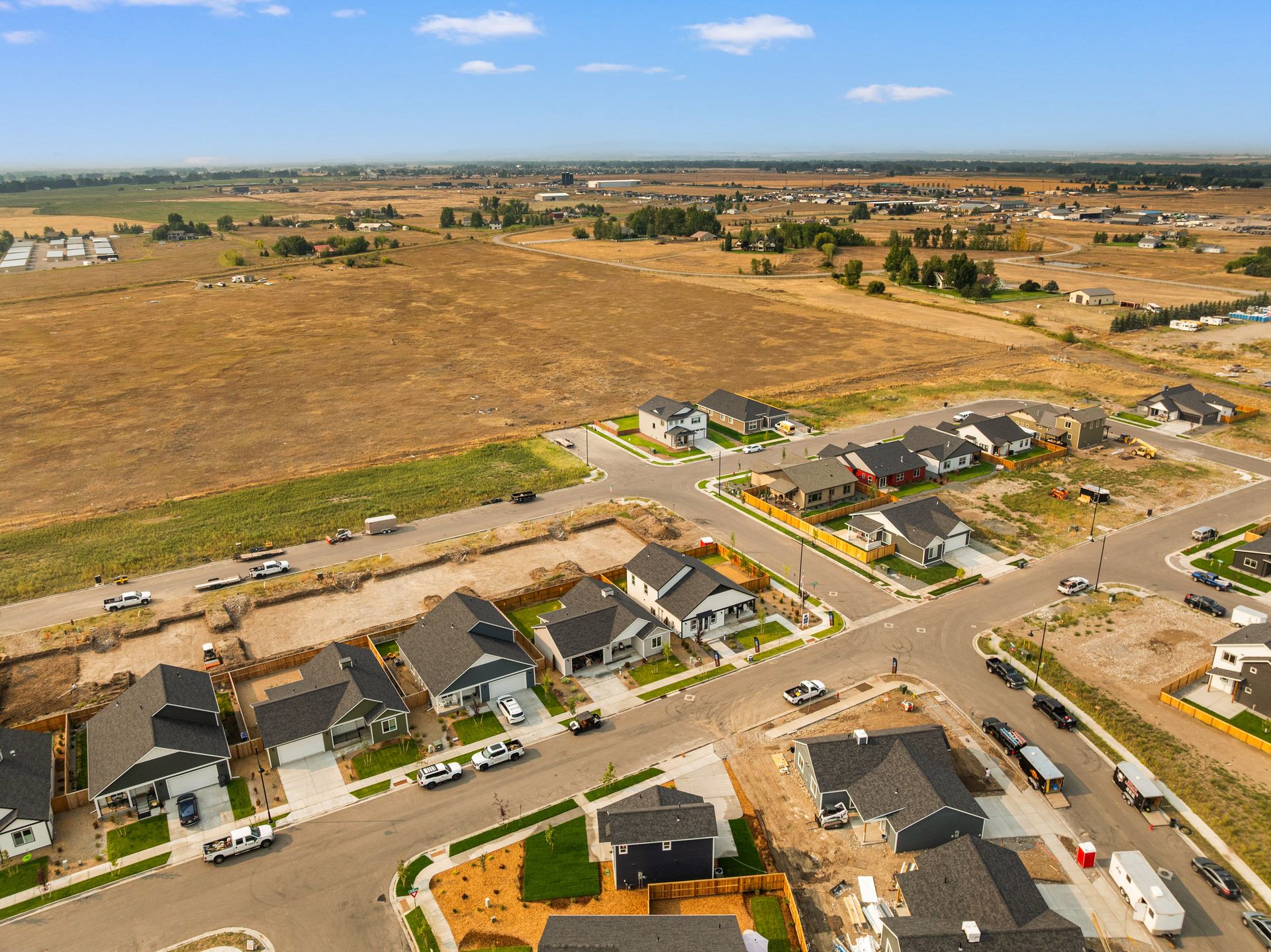 West Post Aerial