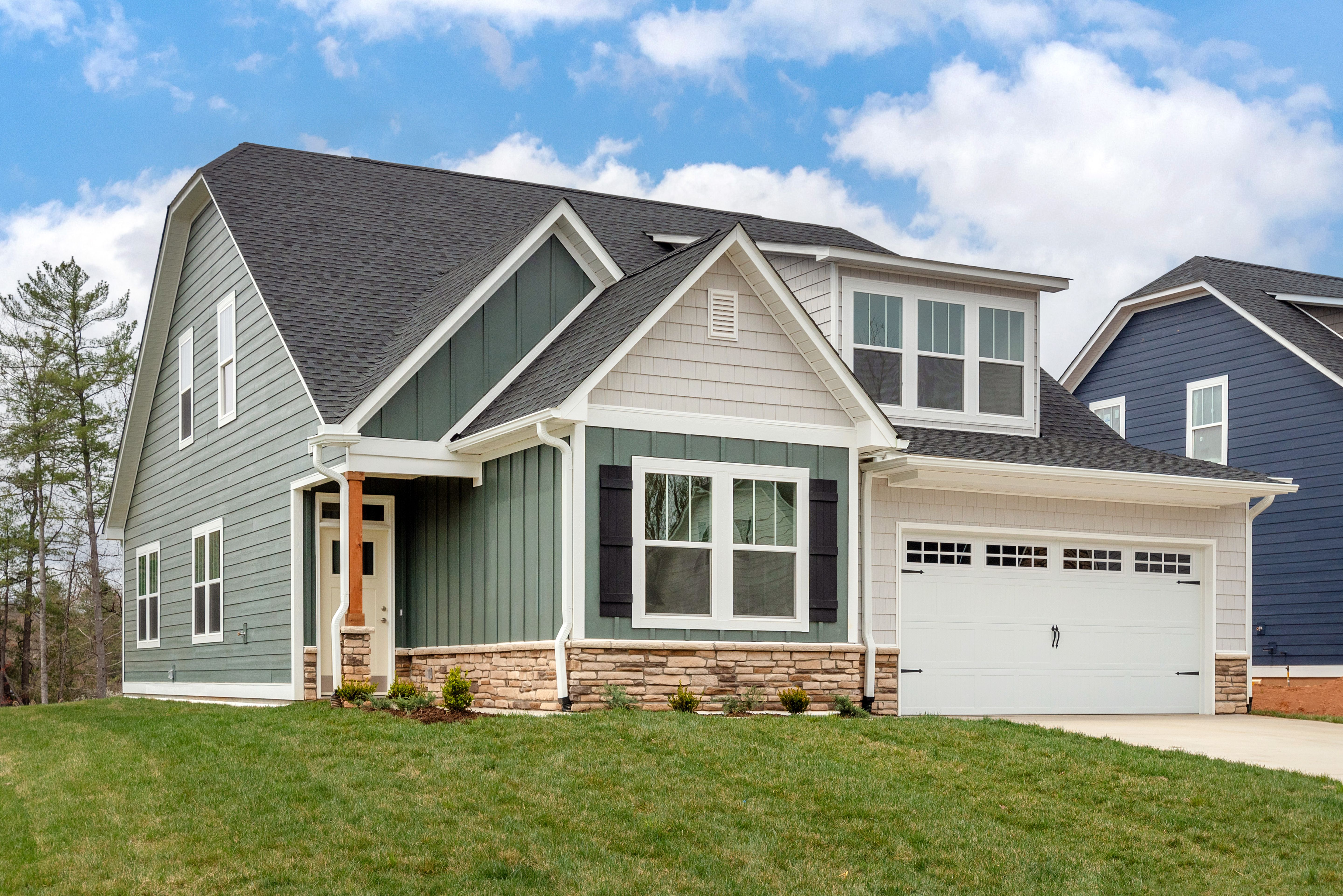 Exterior Front - Carlisle Floor plan Elevation 5