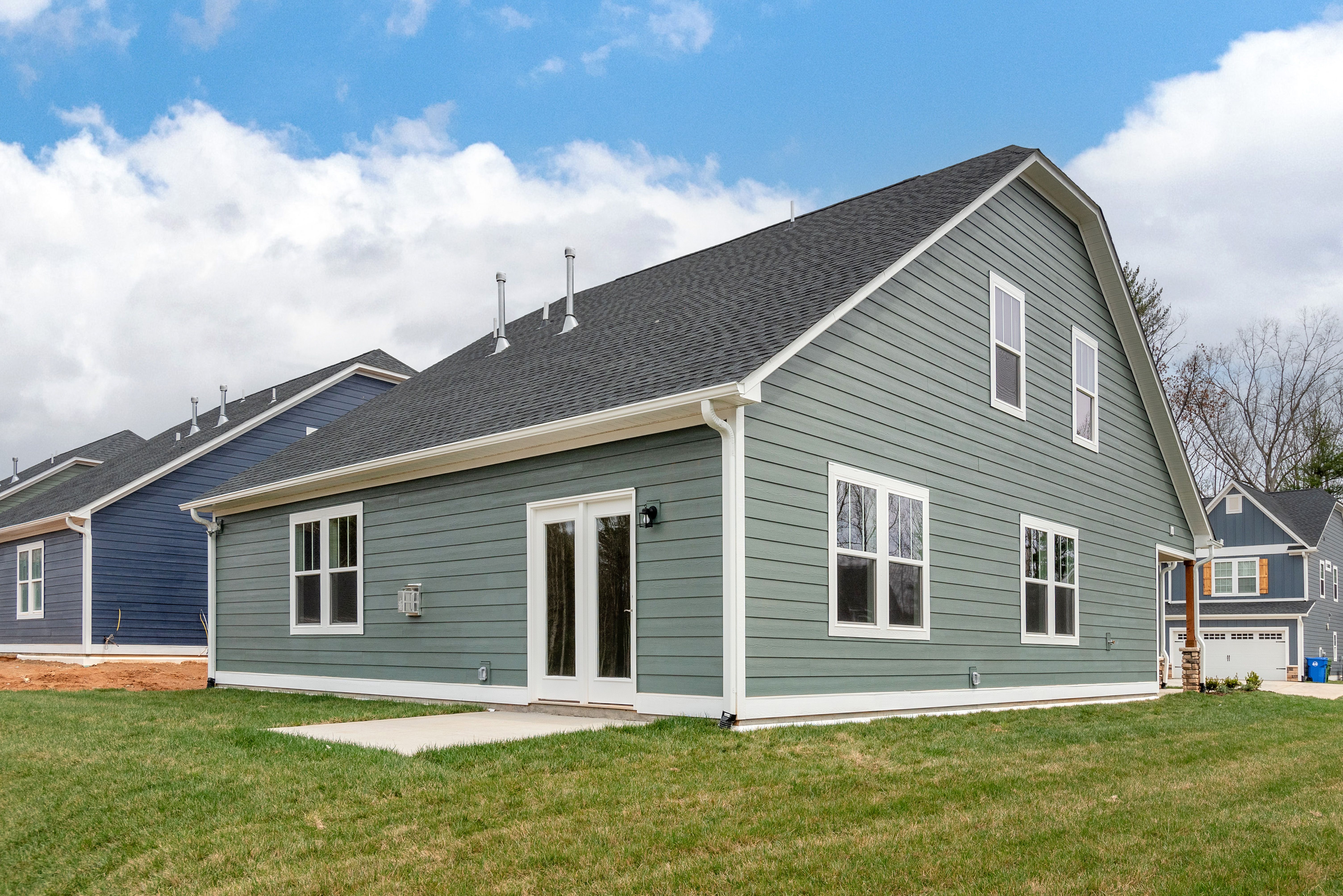 Exterior Back - Carlisle Floor plan Elevation 5