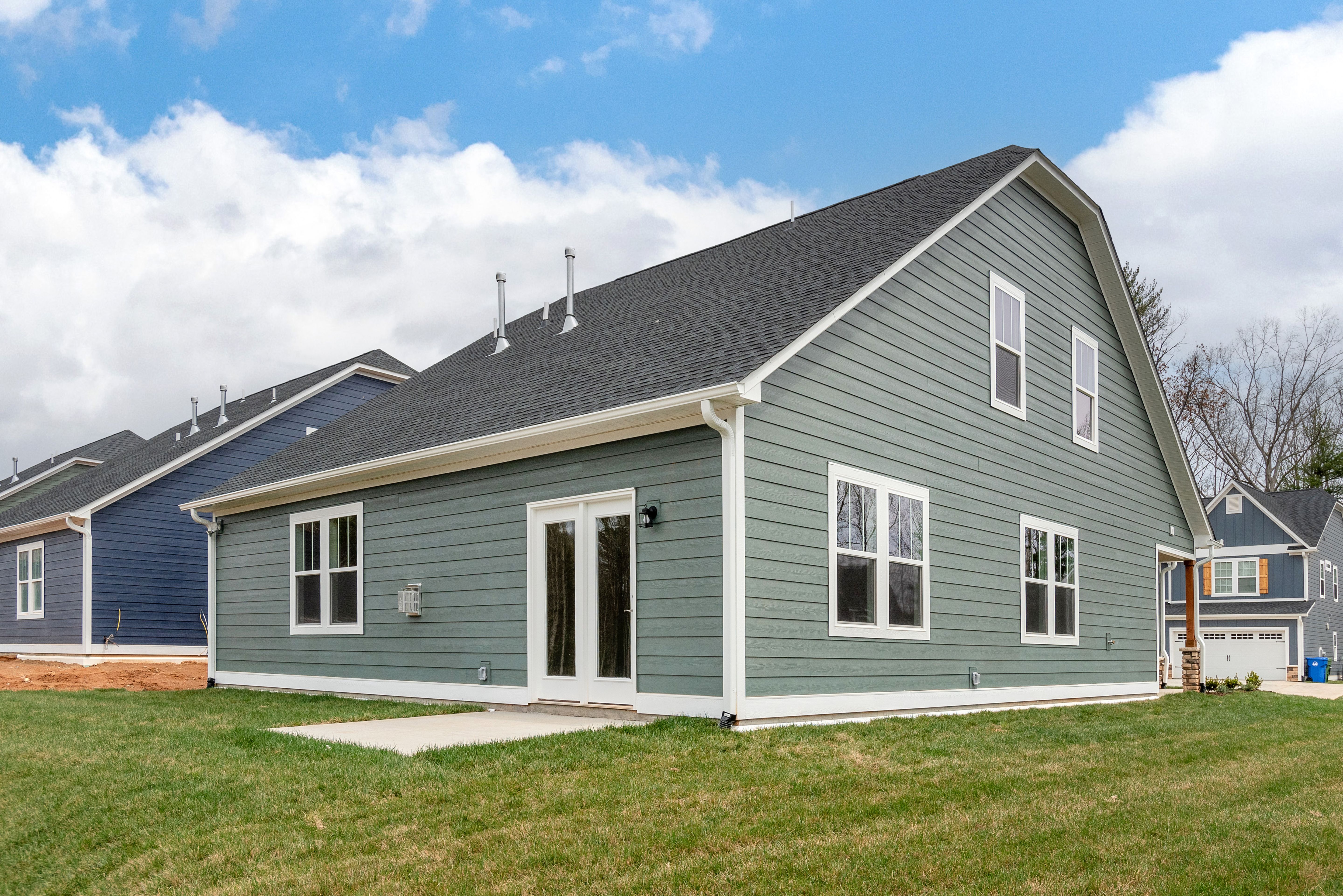 Exterior Back - Carlisle Floor plan Elevation 5