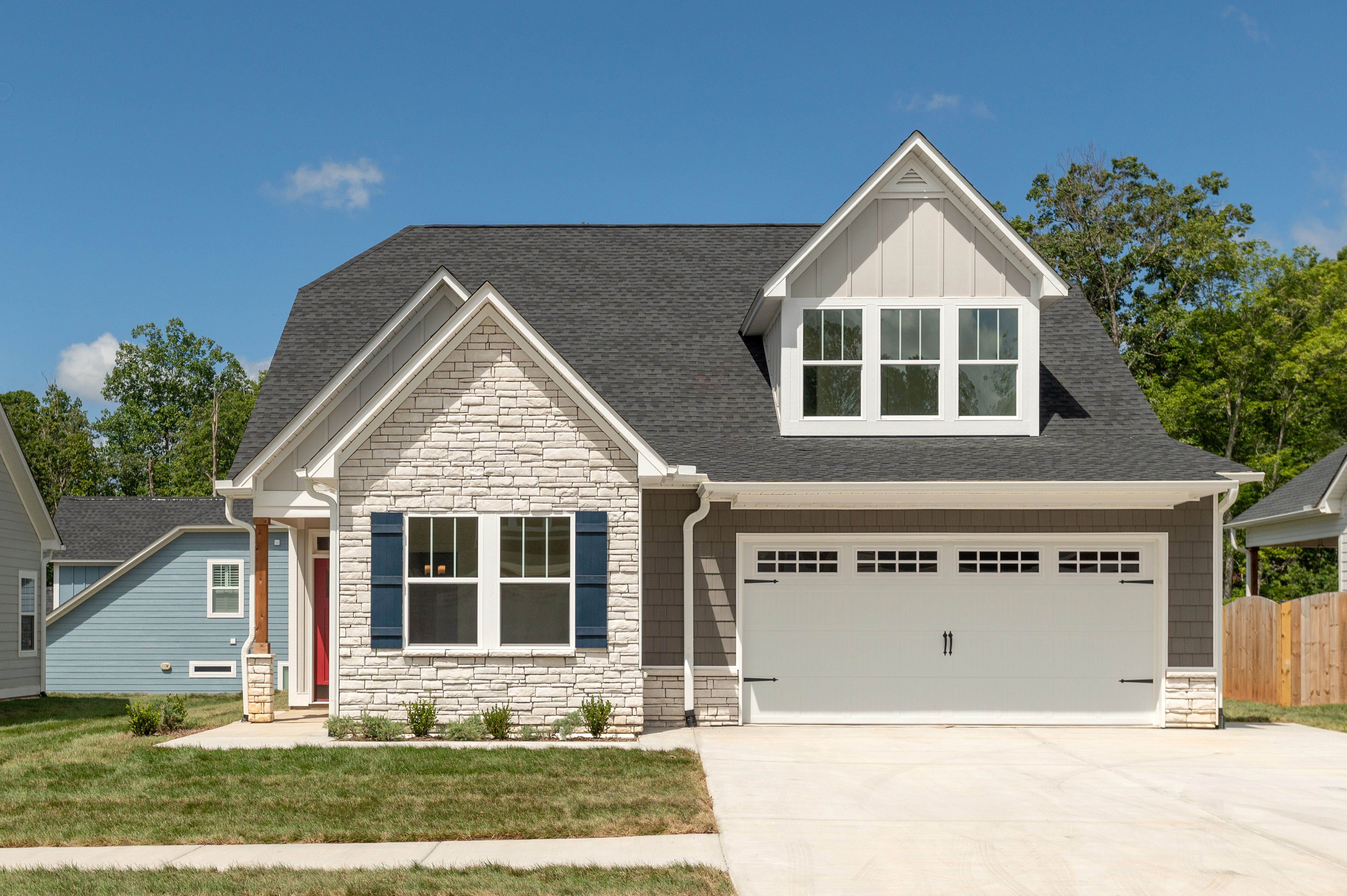 Exterior Front - Carlisle Floor plan Elevation 6