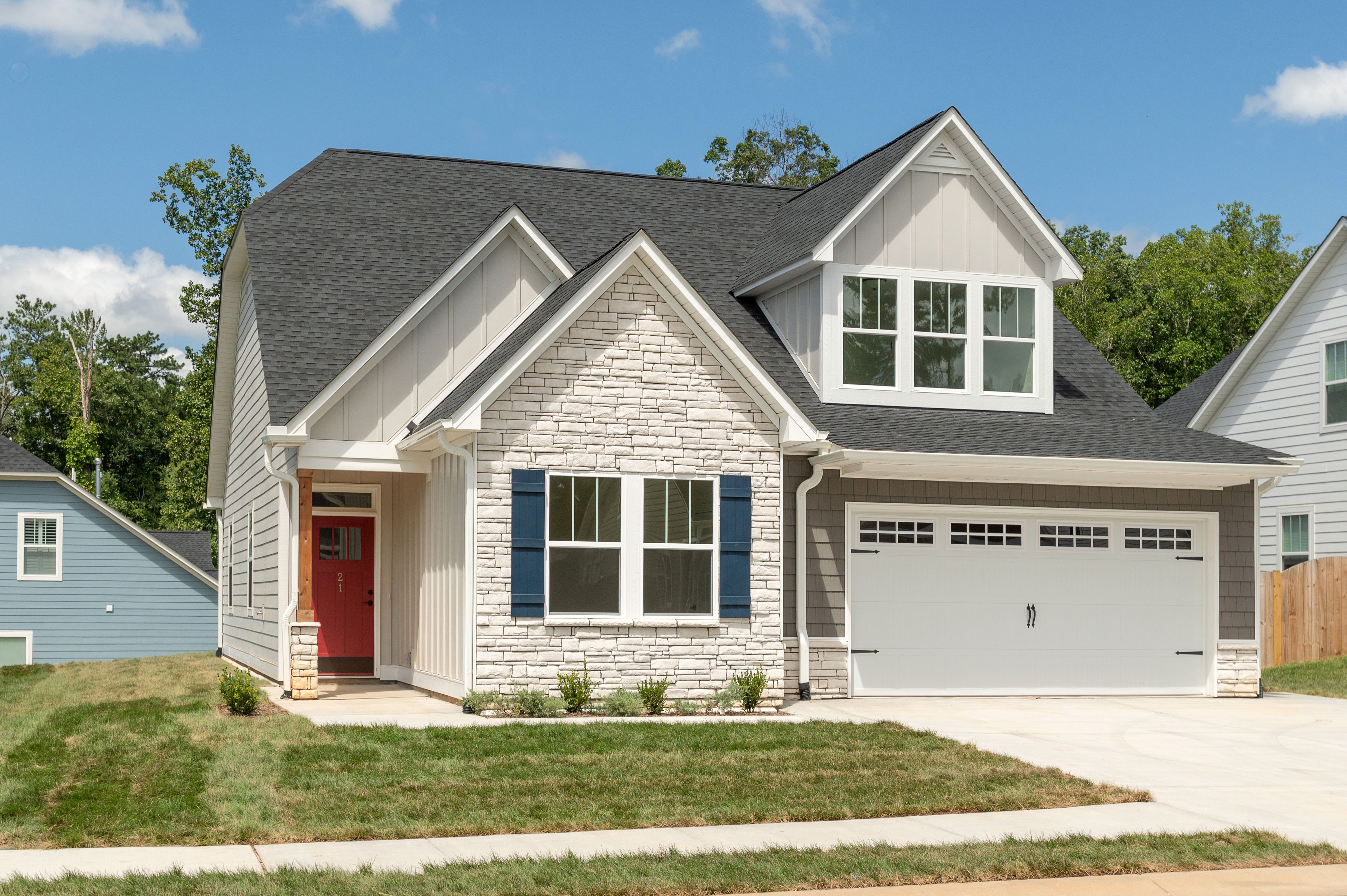 Exterior Front - Carlisle Floor plan Elevation 6