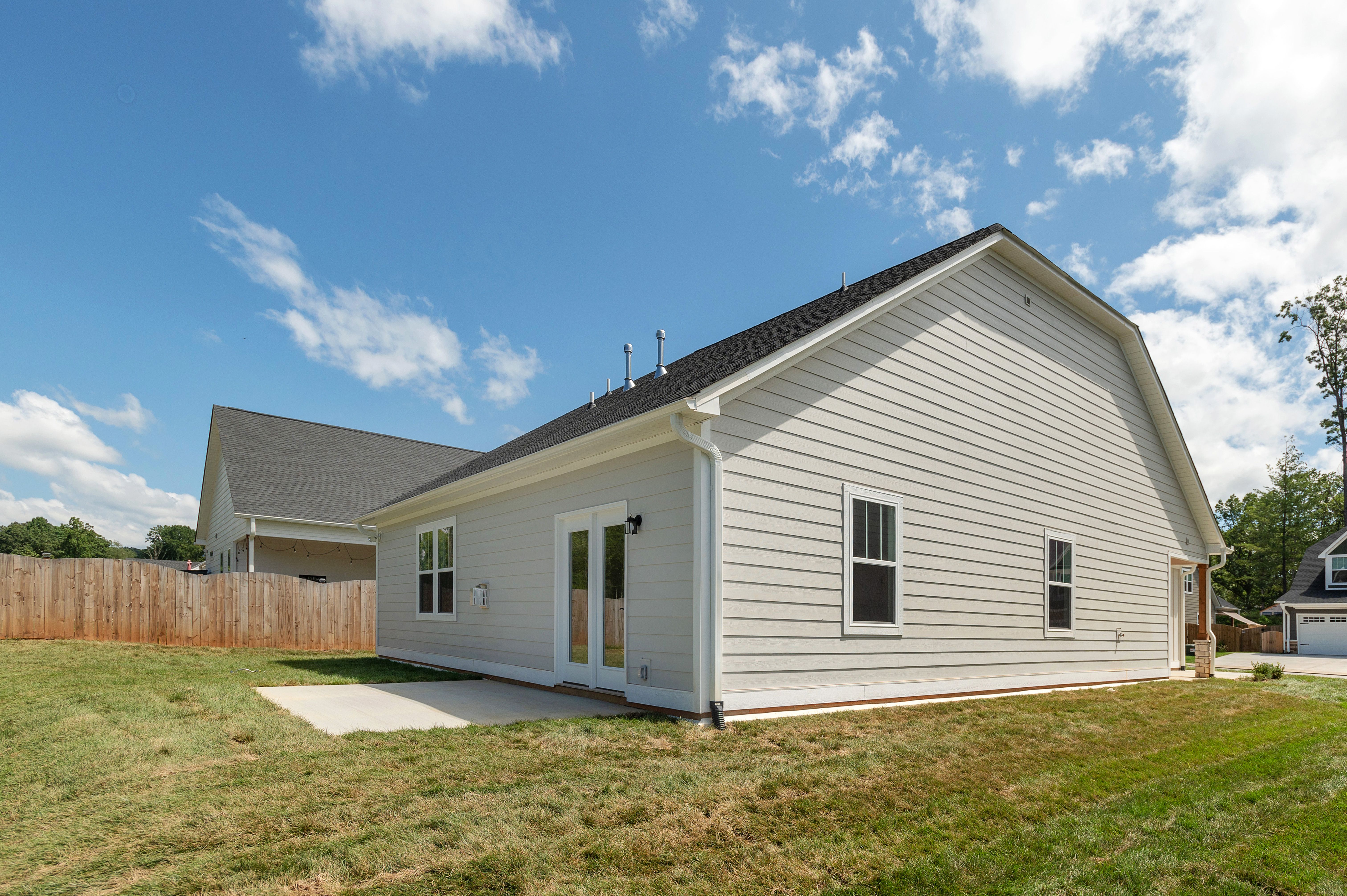Exterior Back - Carlisle Floor plan Elevation 6