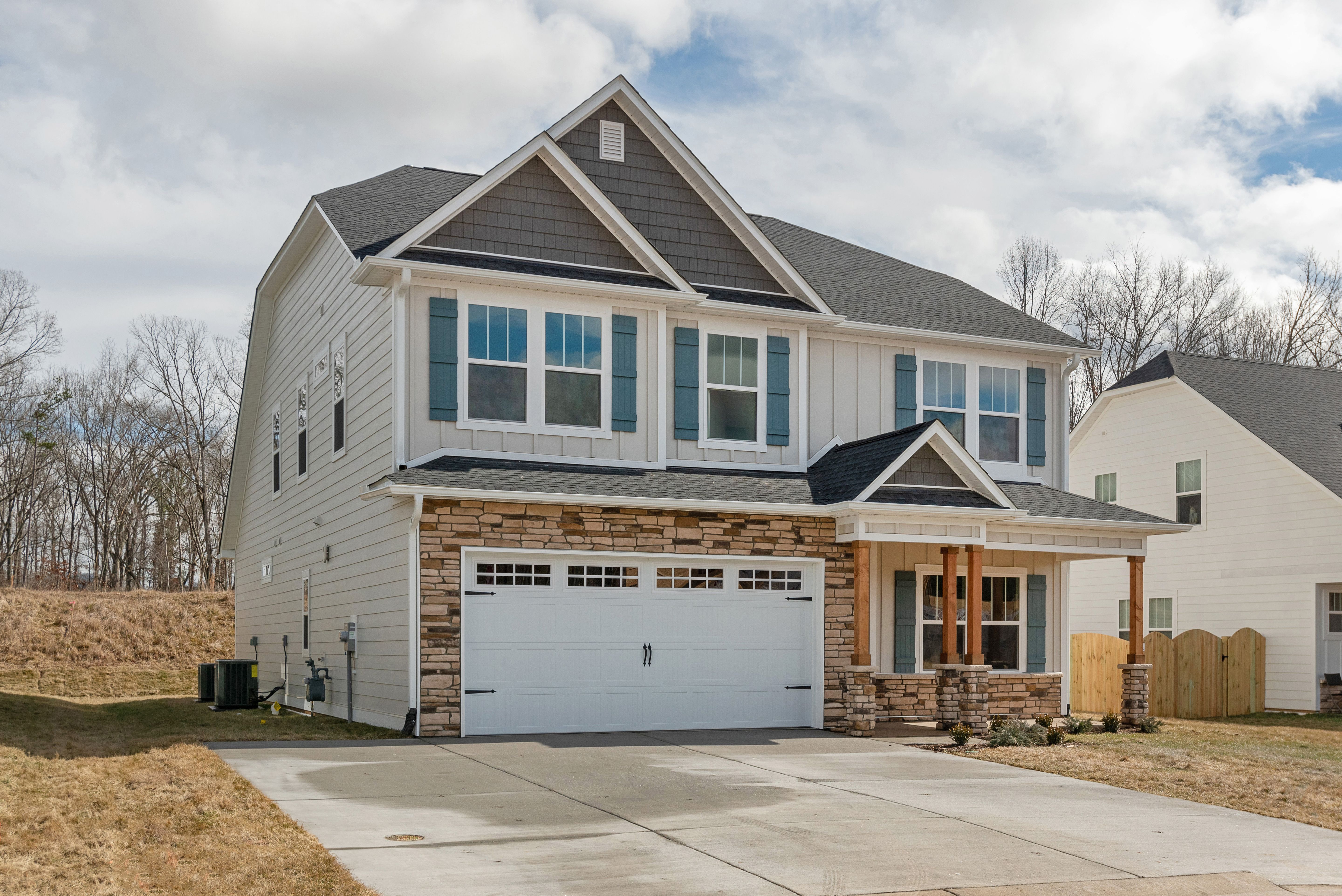 Exterior Front - Madison Floor plan elevation 6