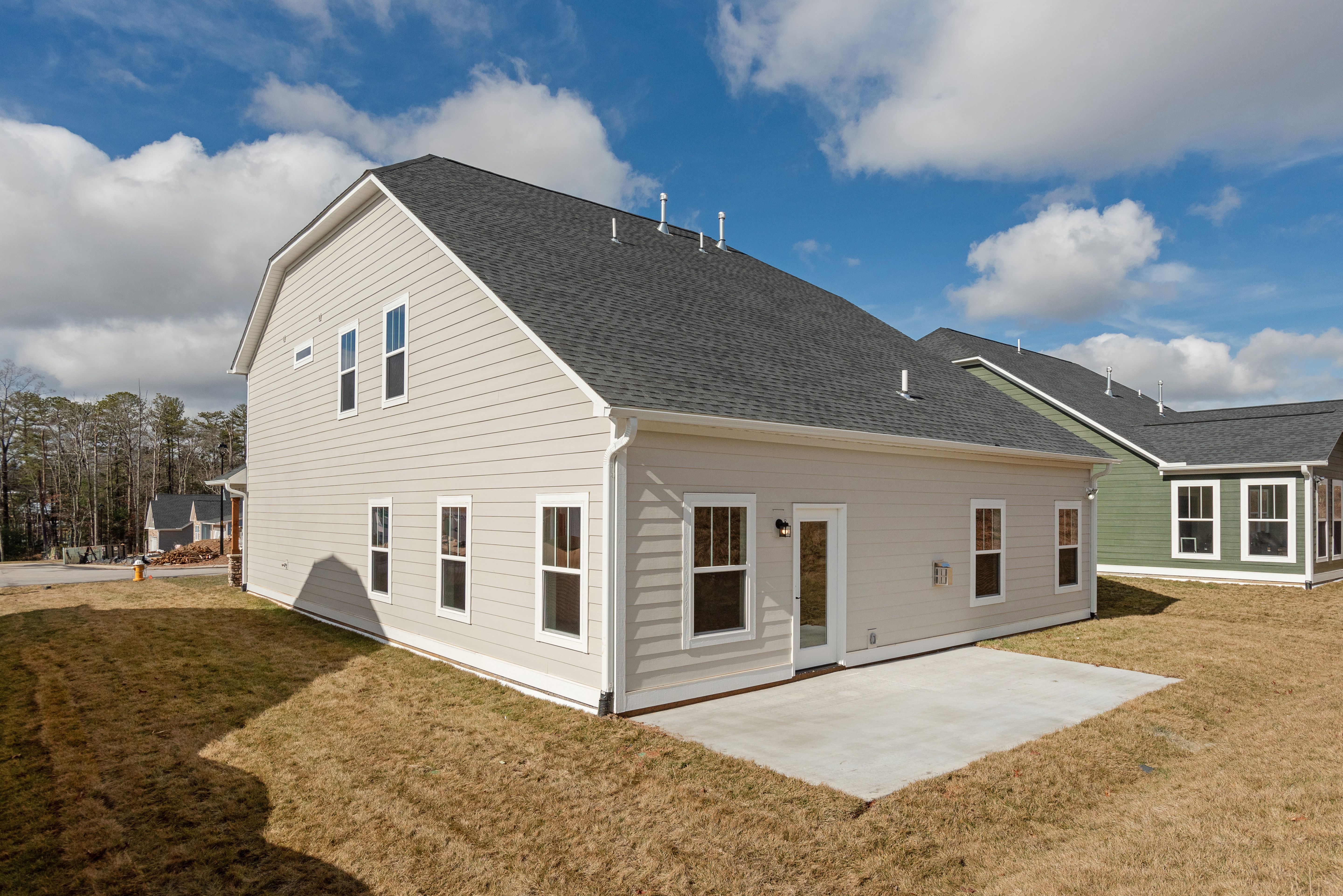 Exterior Back - Madison Floor plan elevation 6