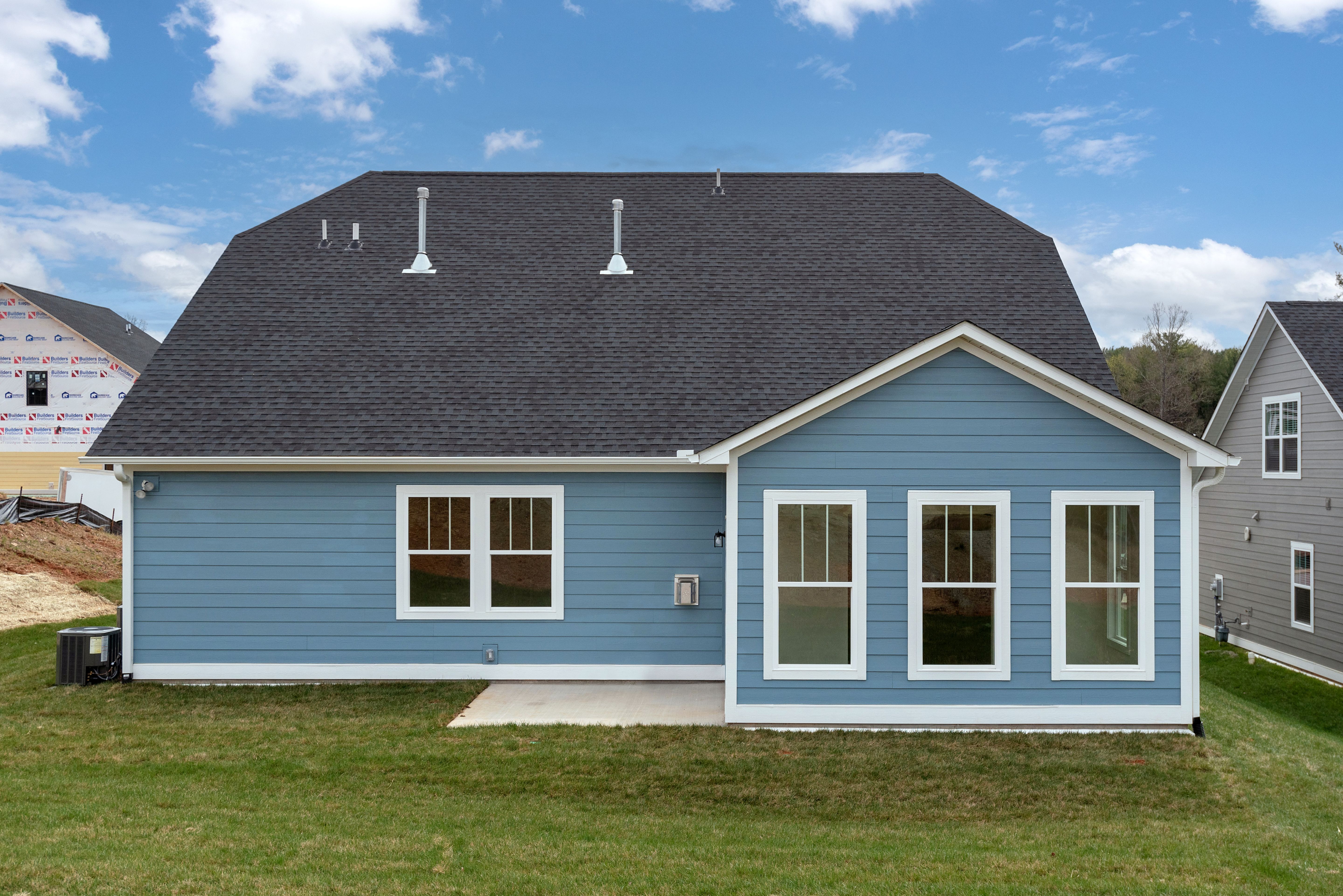 Exterior Back - Palmer Floor plan Elevation 6