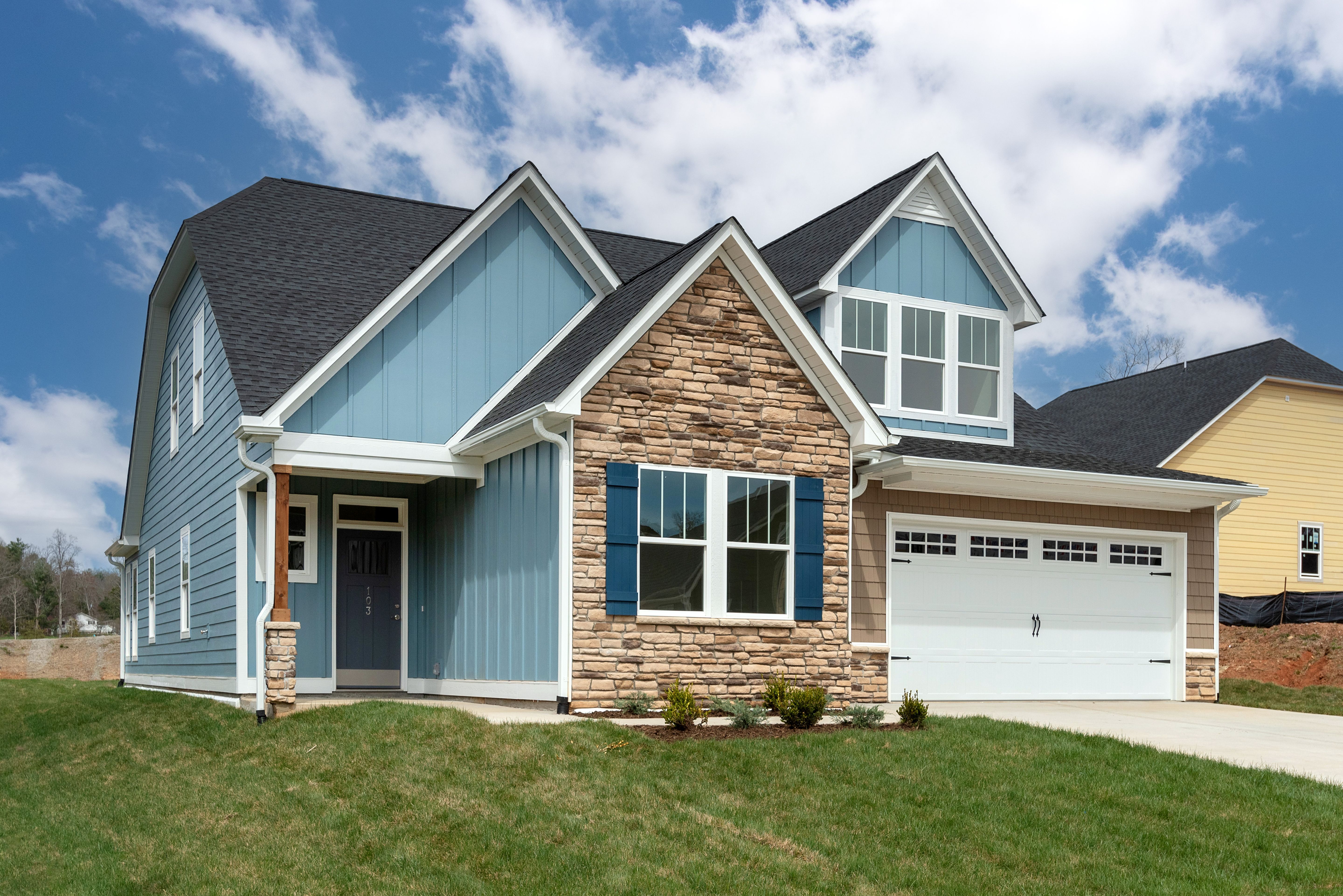 Exterior Front - Palmer Floor plan Elevation 6