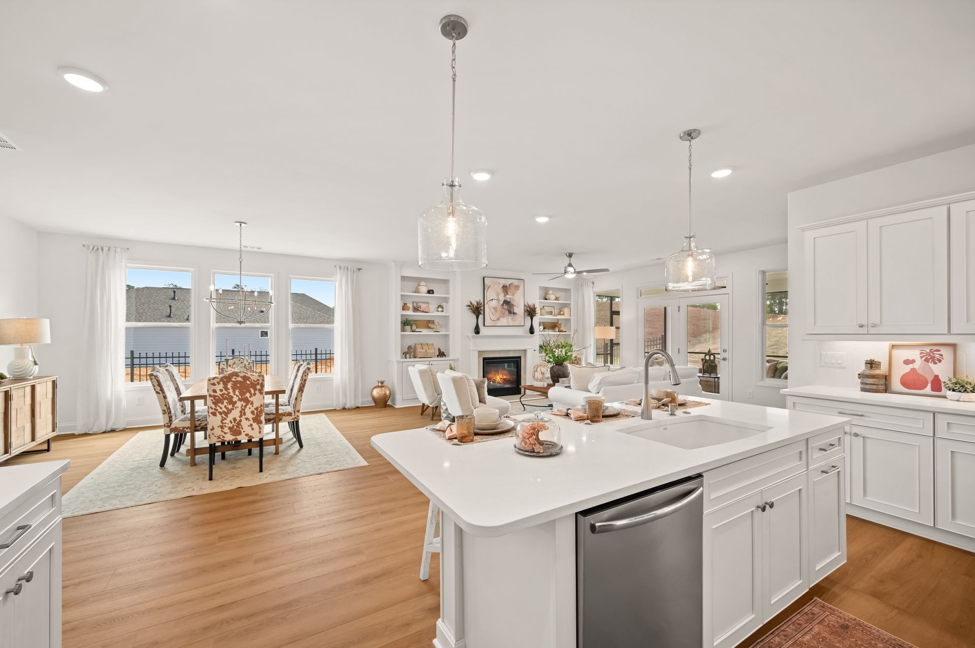 Kitchen to Dining