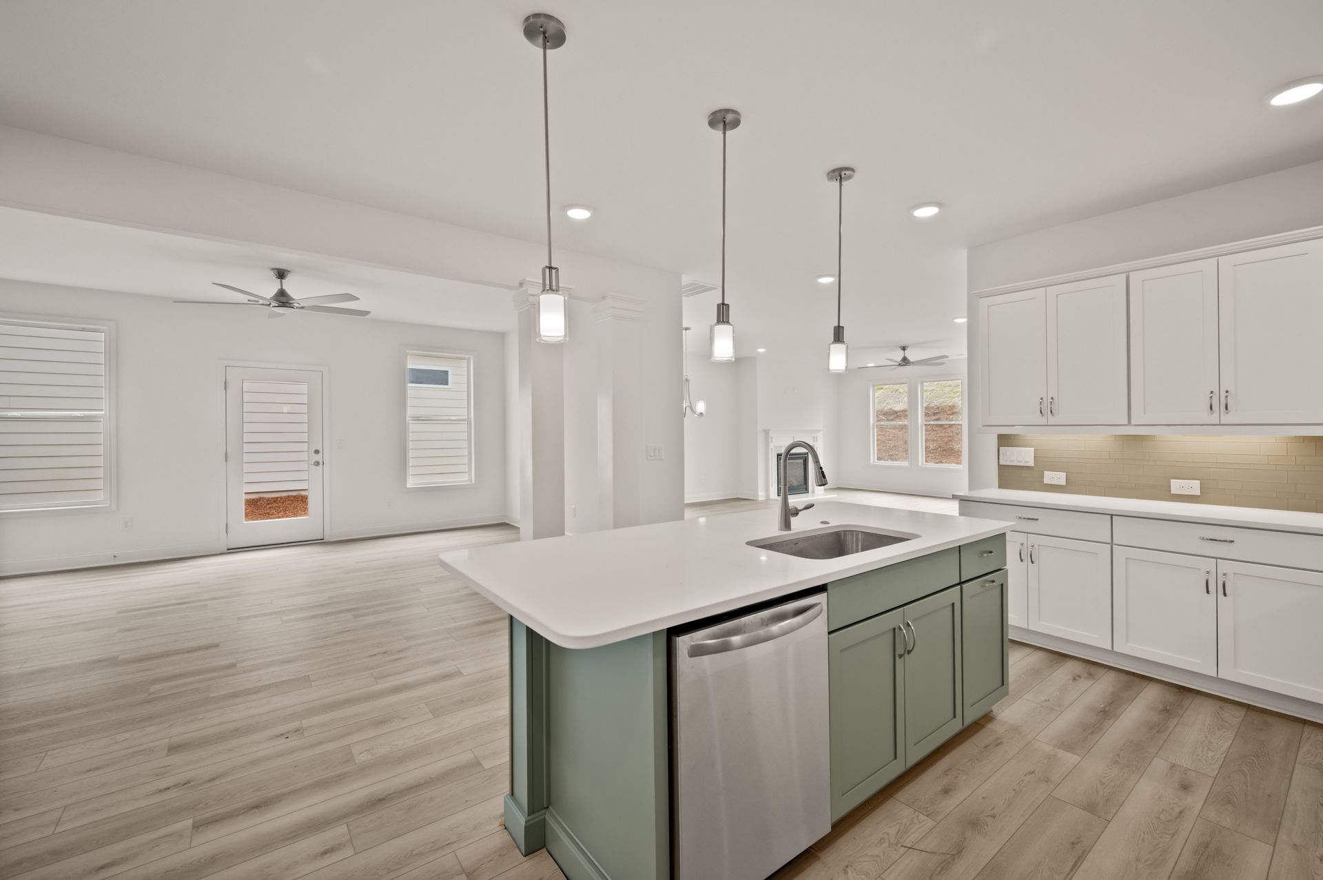 Kitchen to Sunroom