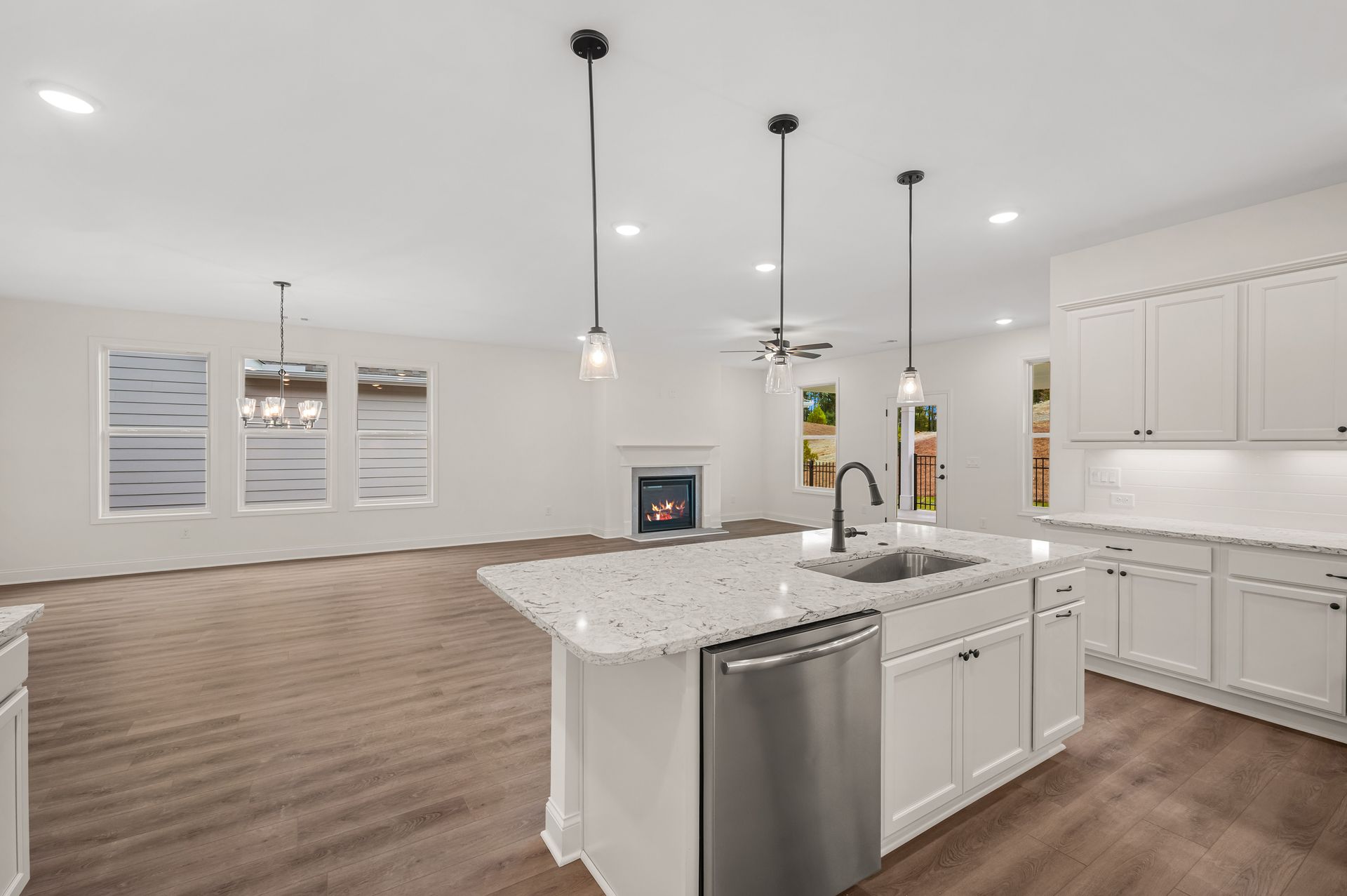 Kitchen to Dining
