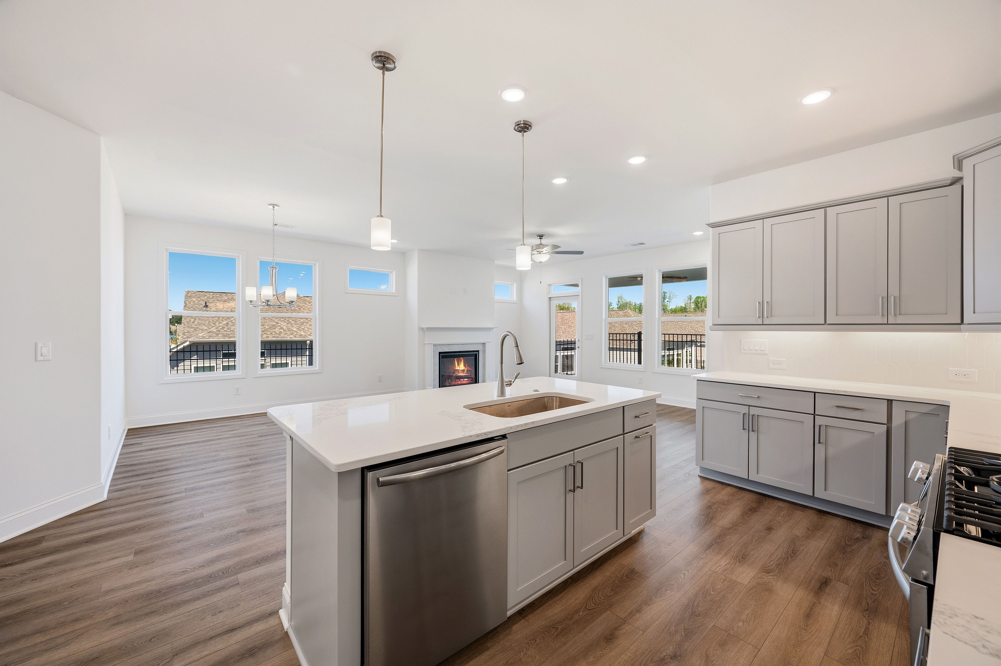 Kitchen to Dining