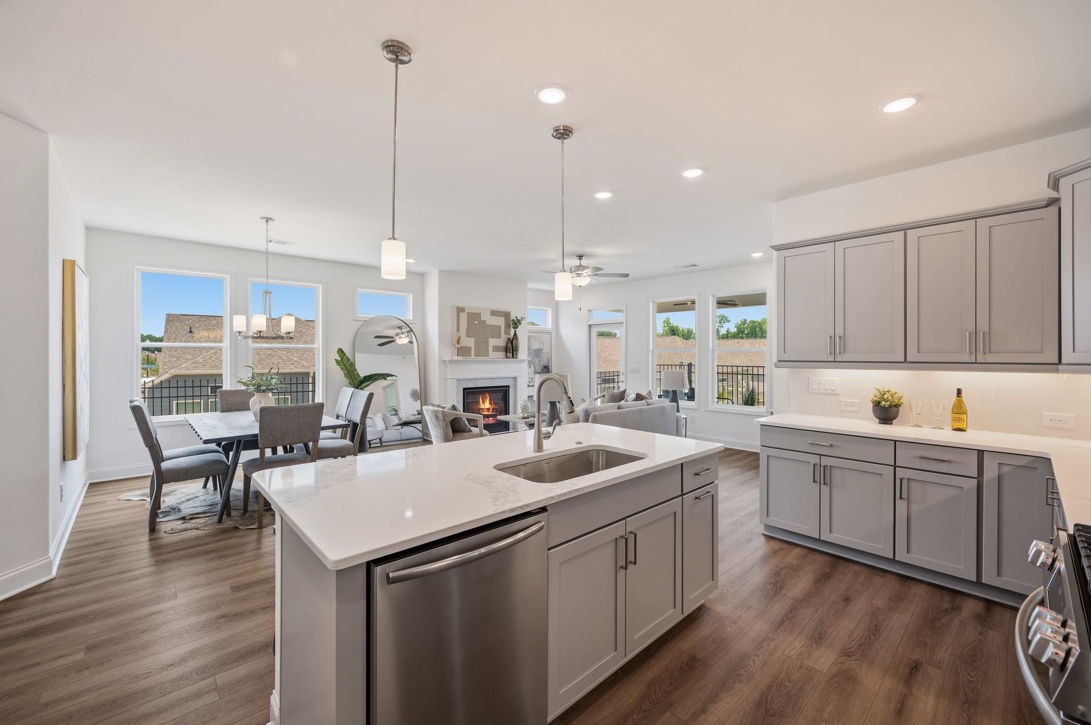 Kitchen to Dining