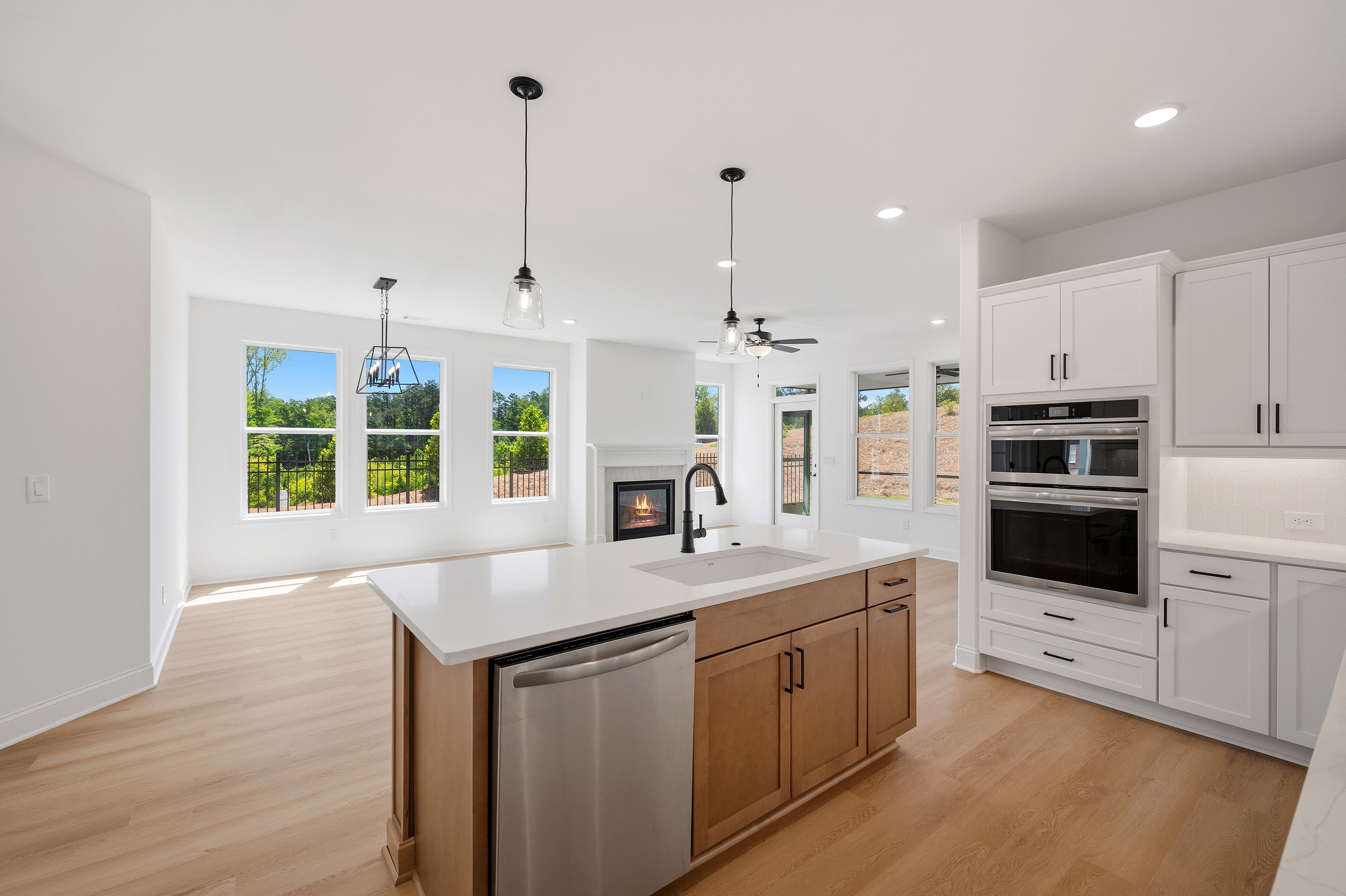 Kitchen to Dining